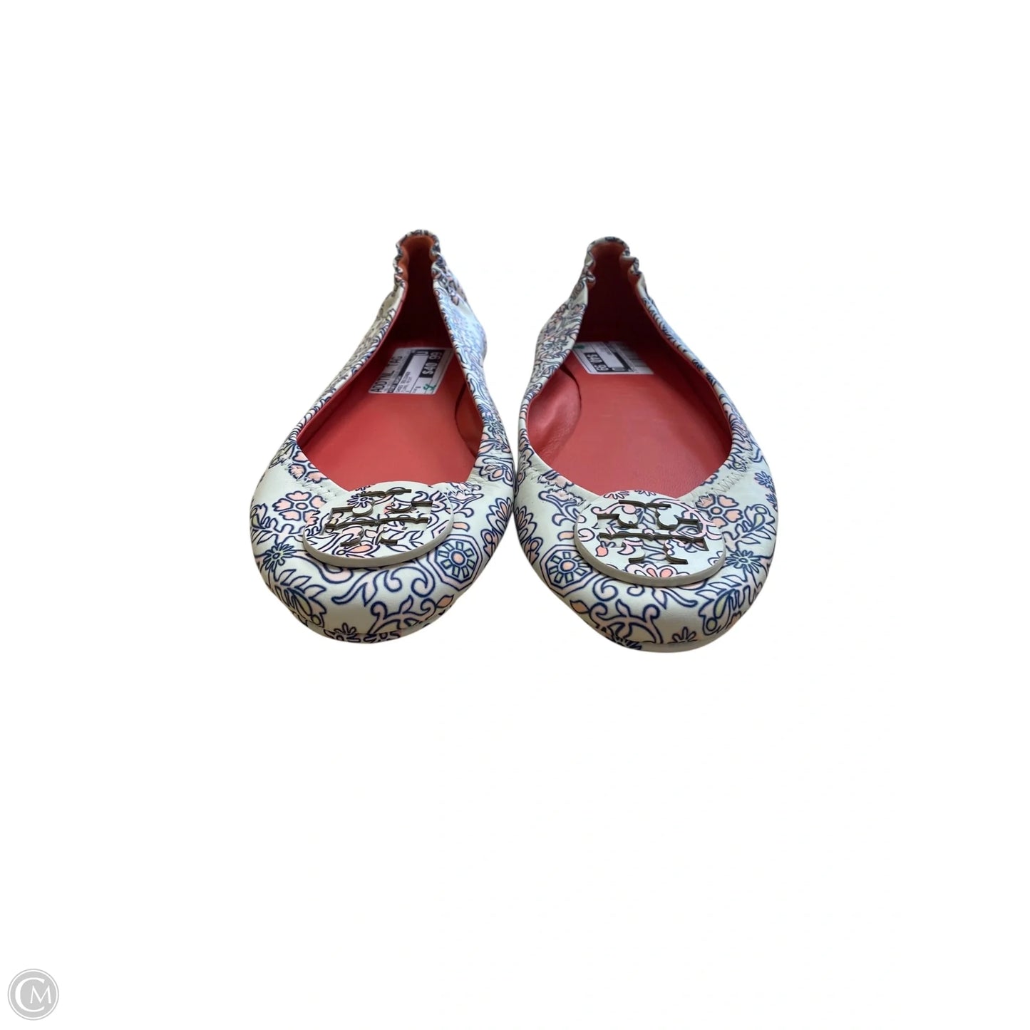 Shoes Designer By Tory Burch In Floral Print, Size: 8