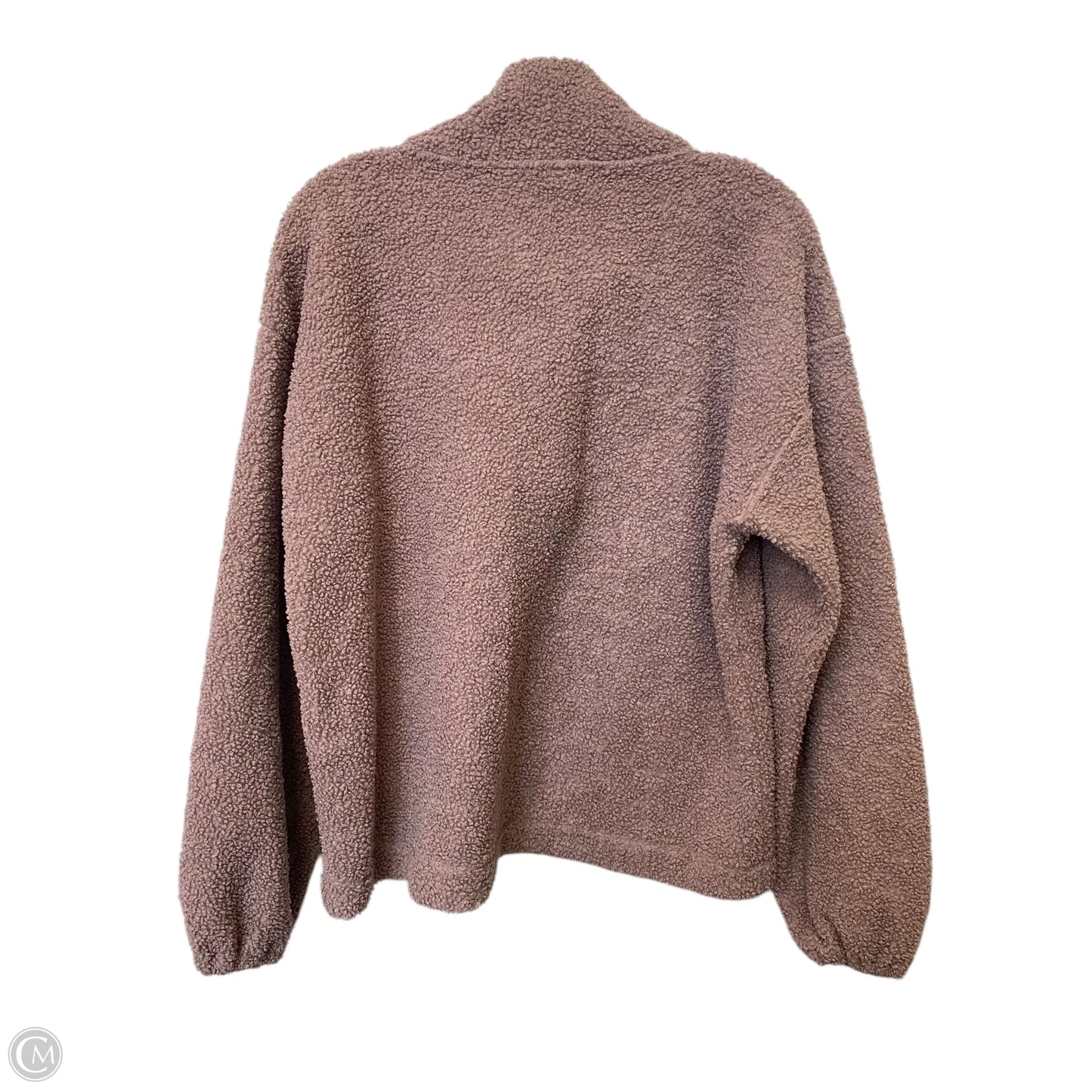 Sweatshirt Collar By Loft In Purple, Size: M