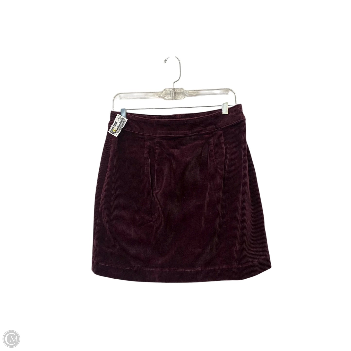 Skirt Mini & Short By Loft In Maroon, Size: 6p