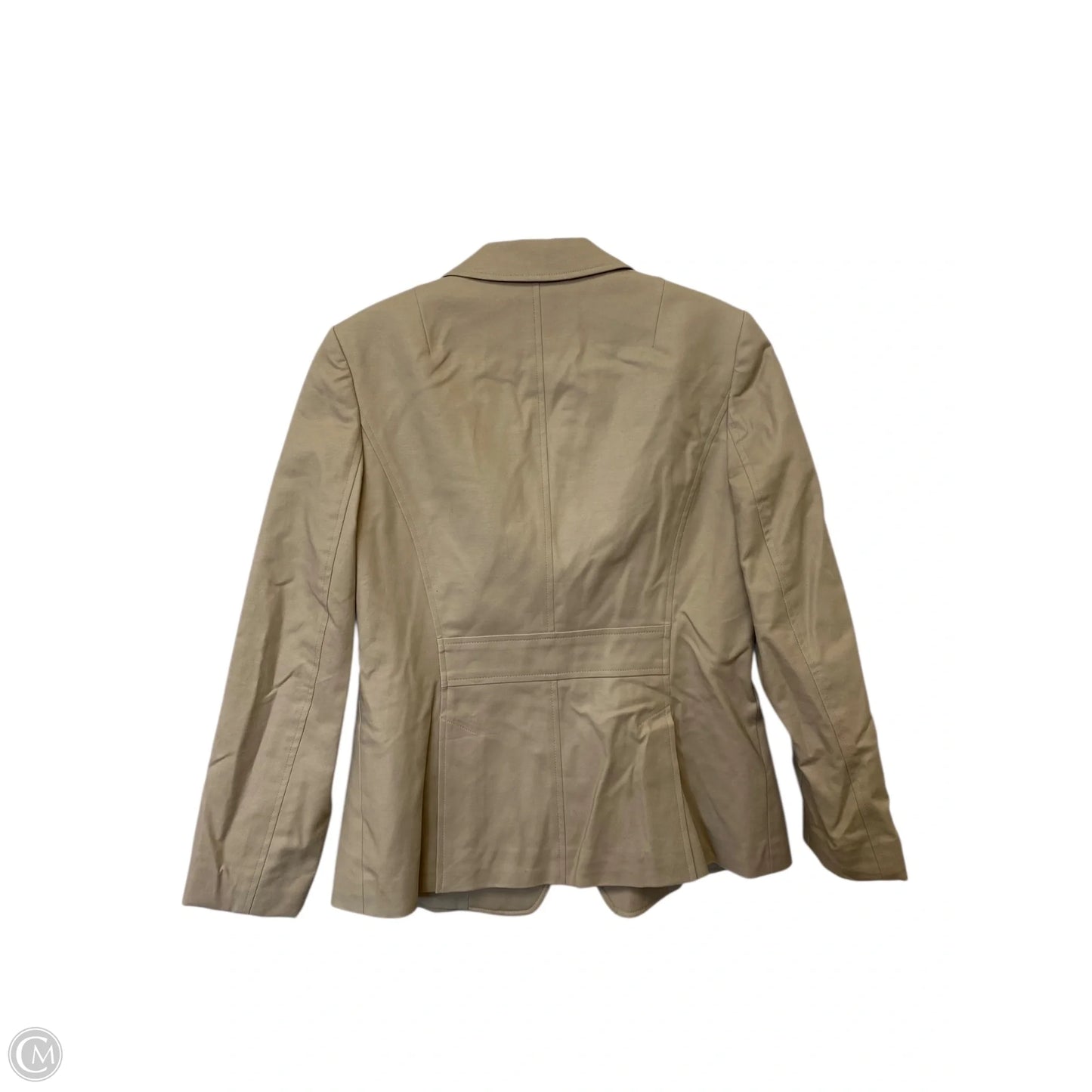 Blazer By Banana Republic In Tan, Size: 8