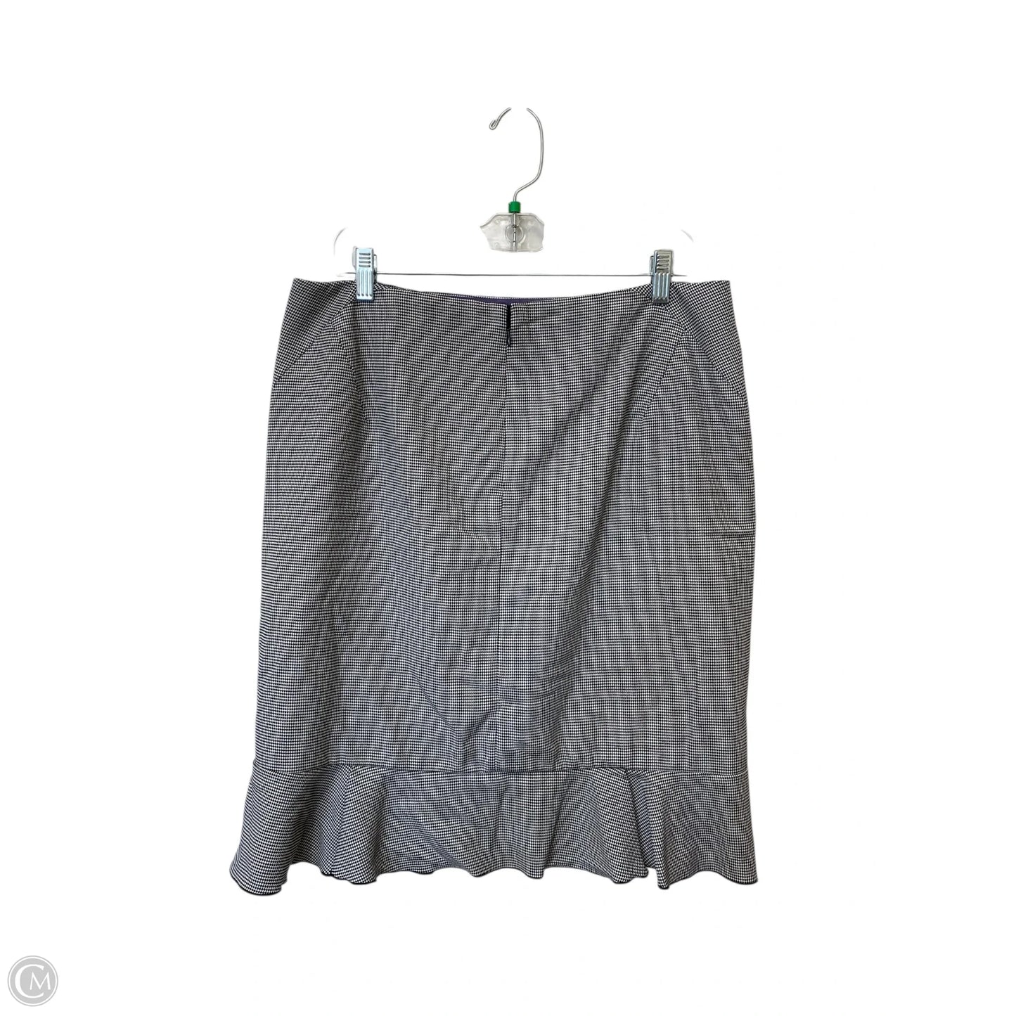 Skirt Midi By White House Black Market In Black & White, Size: 14