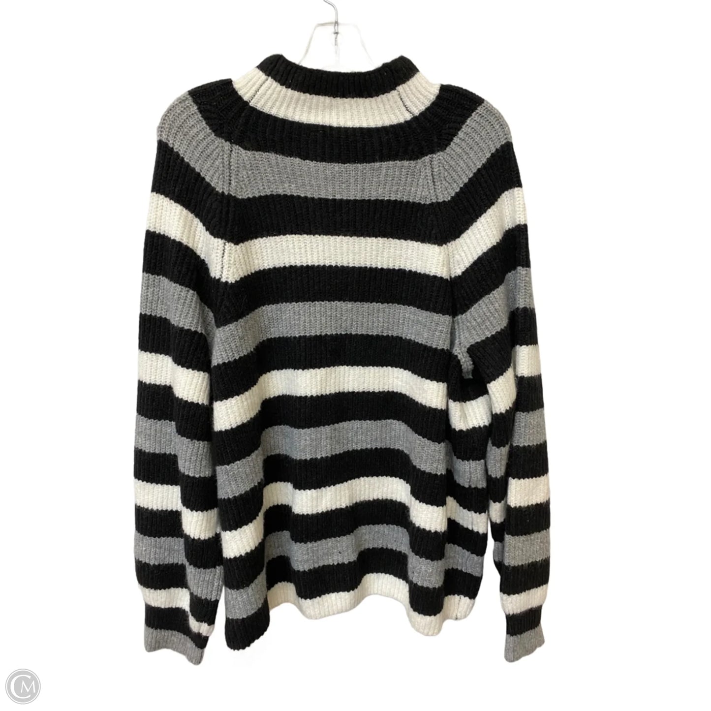 Sweater By Time And Tru In Striped Pattern, Size: 3x