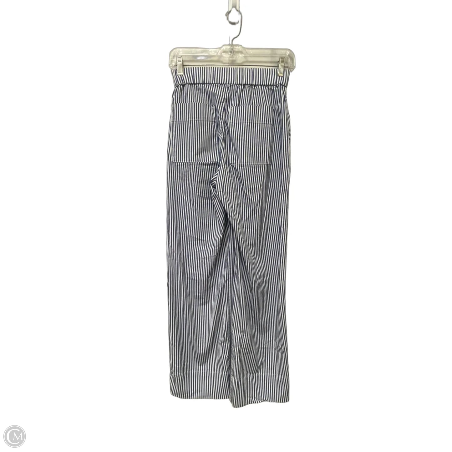 Pants Wide Leg By Everlane In Striped Pattern, Size: 0p