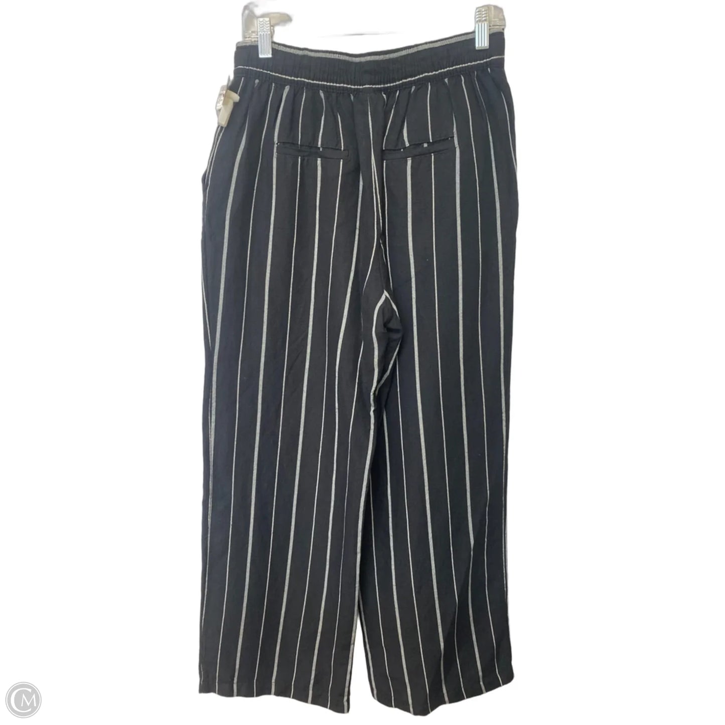 Pants Linen By A New Day In Black, Size: S