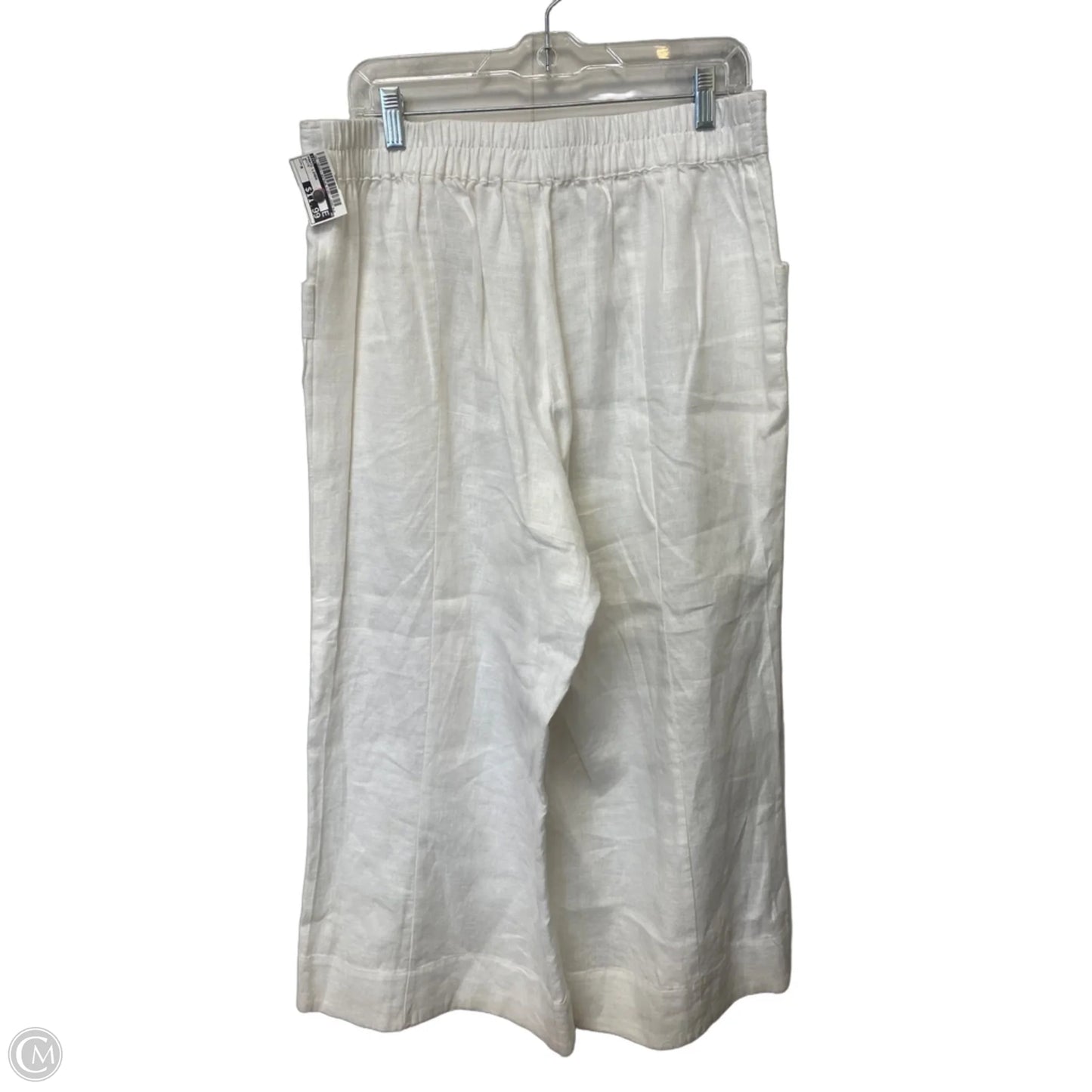Pants Linen By Ivy In White, Size: M