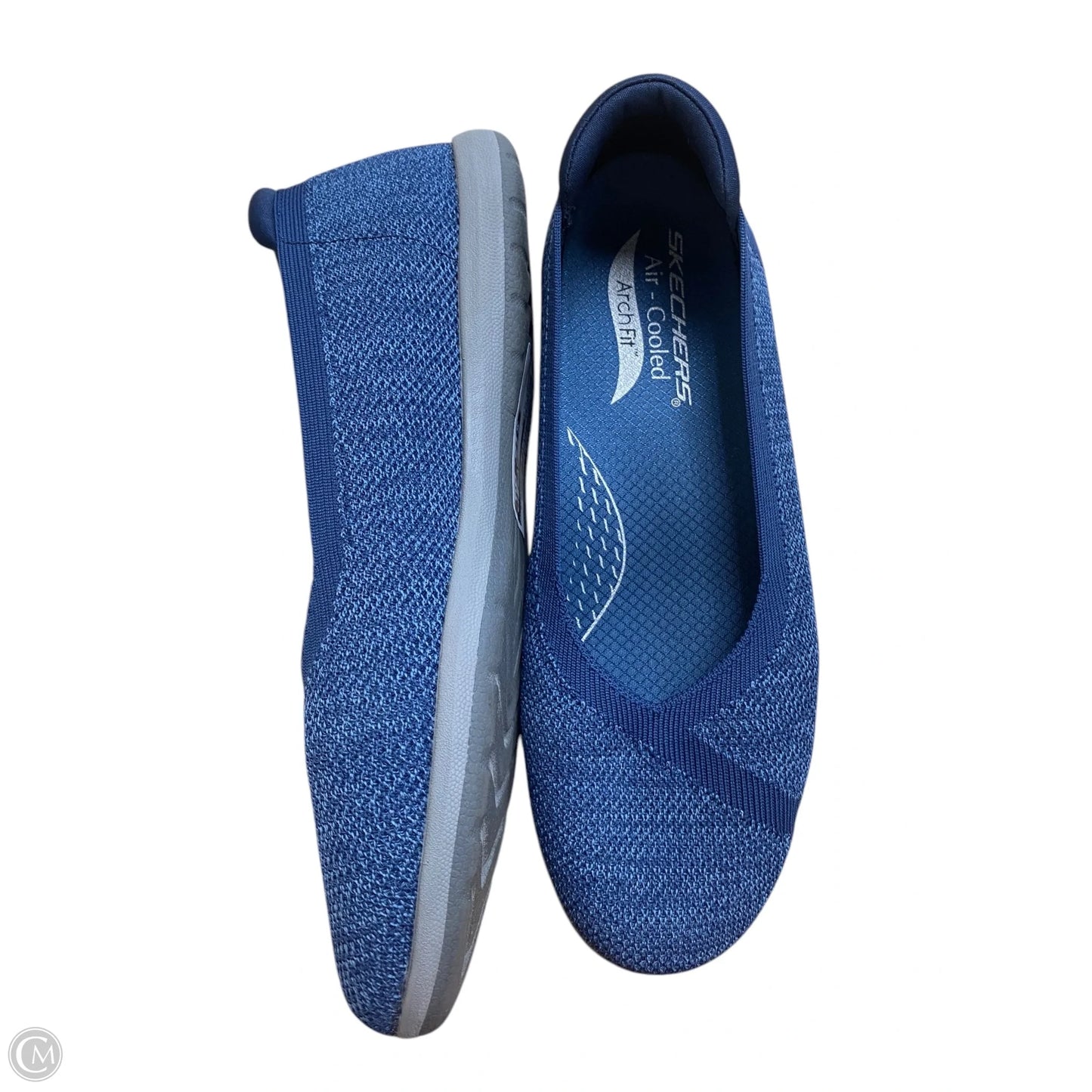 Shoes Flats By Skechers In Navy, Size: 9