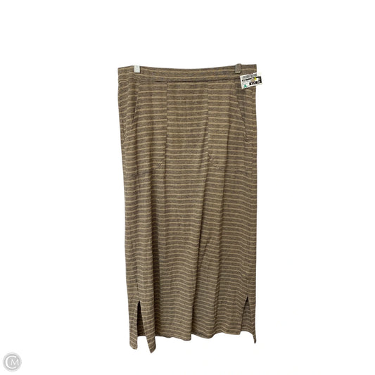 Skirt Maxi By Prana In Striped Pattern, Size: M