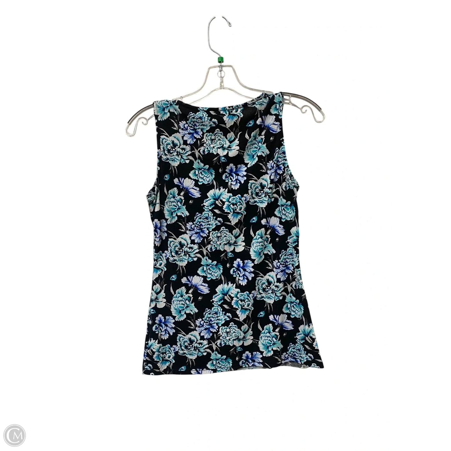 Top Sleeveless By White House Black Market In Floral Print, Size: Xs