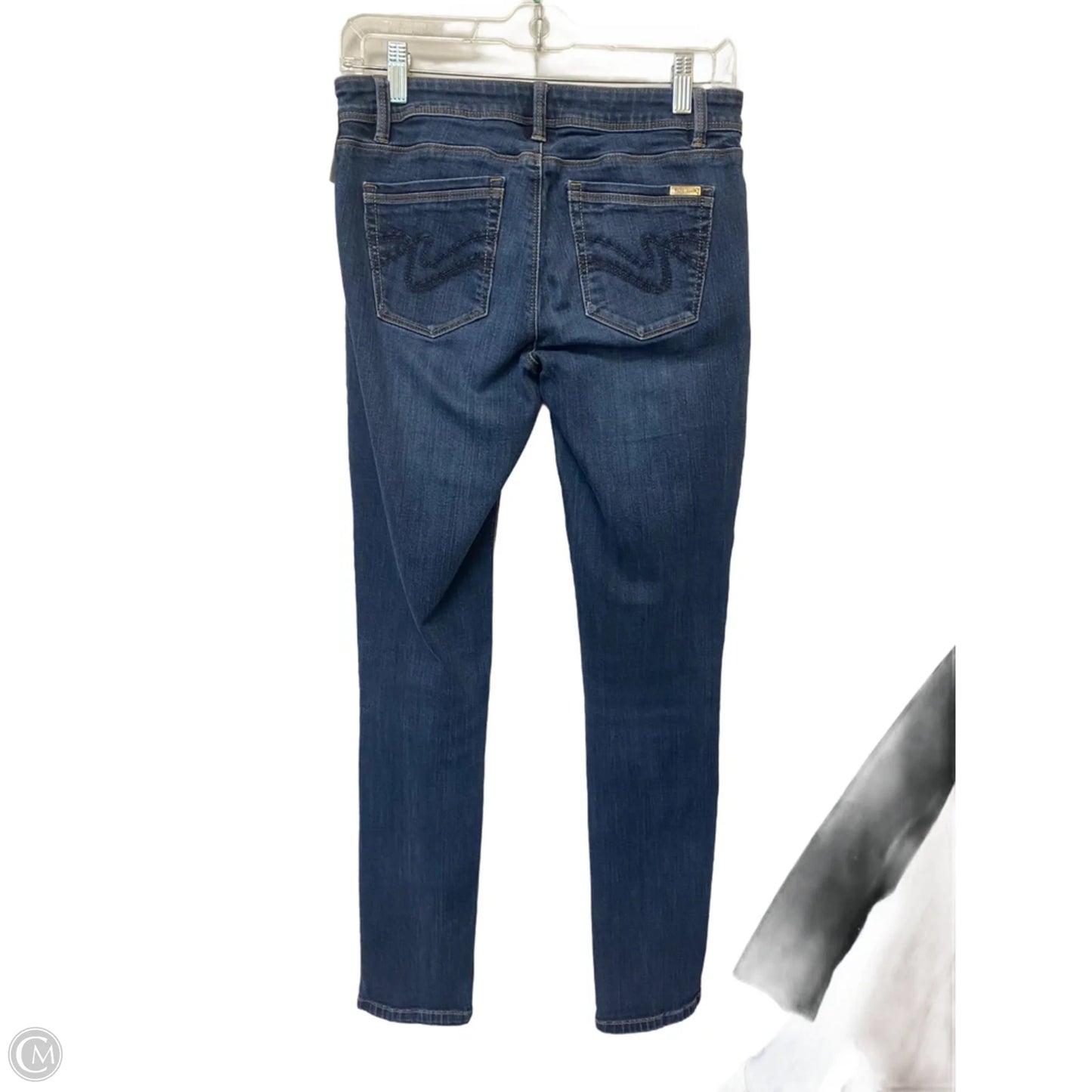 Jeans Skinny By White House Black Market In Blue Denim, Size: 4
