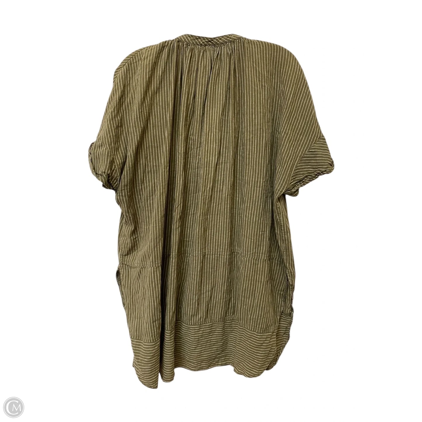Top Short Sleeve By Free People In Green, Size: M