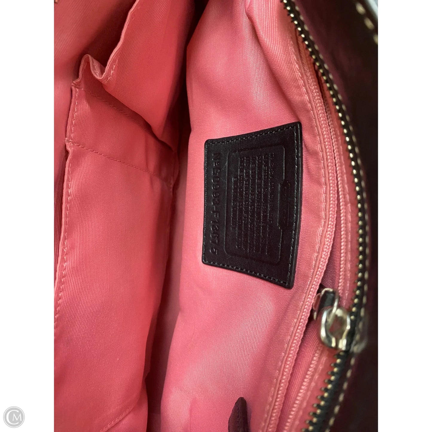 Handbag Designer By Coach, Size: Medium