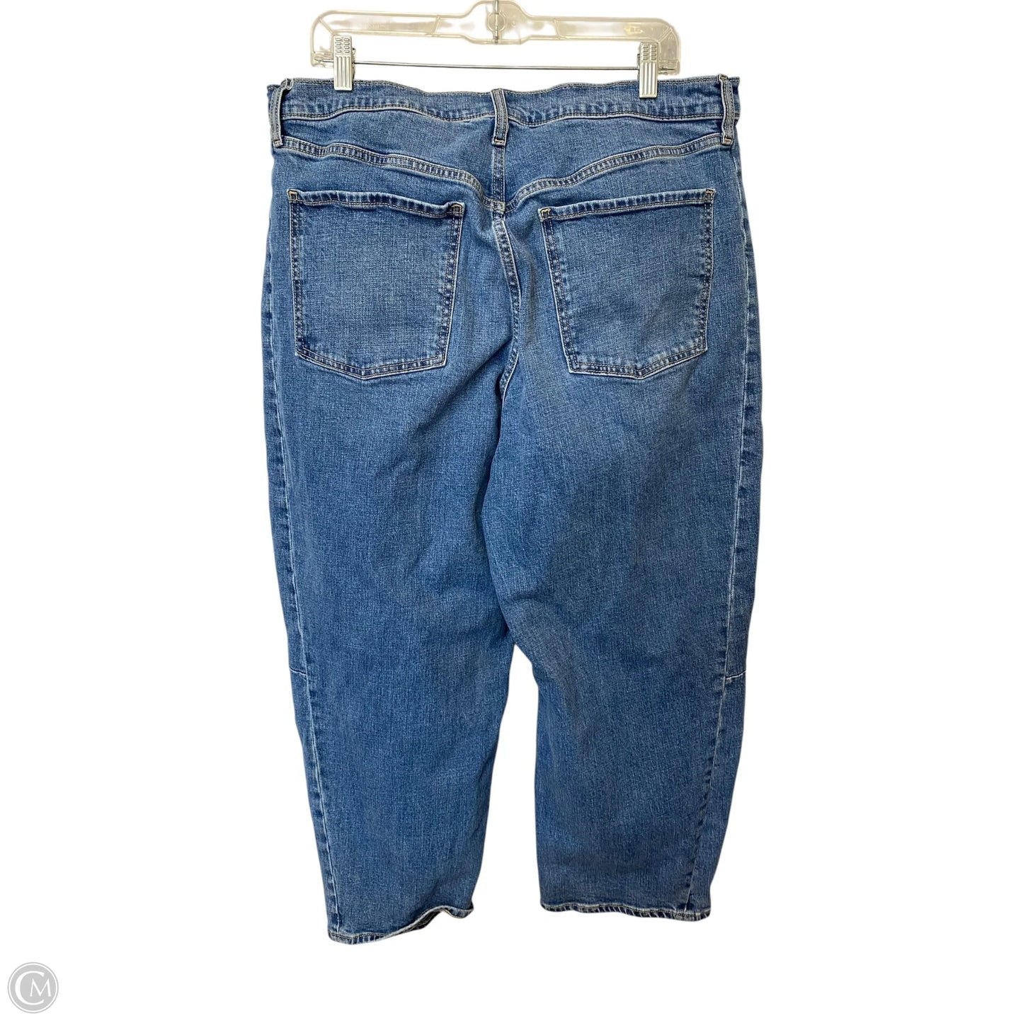 Jeans Boyfriend By Old Navy In Blue Denim, Size: 18