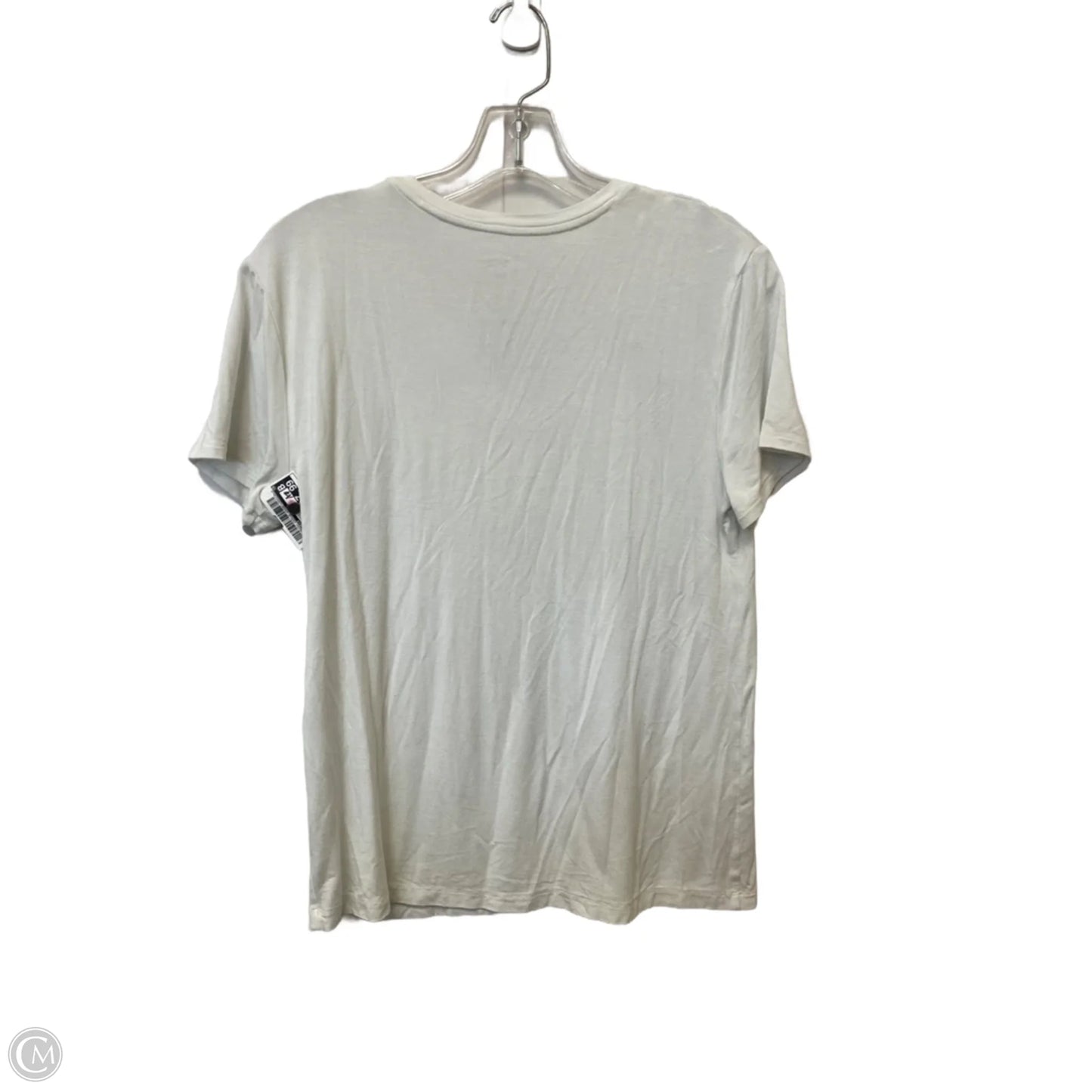 Top Short Sleeve Basic By Nine West In White, Size: M
