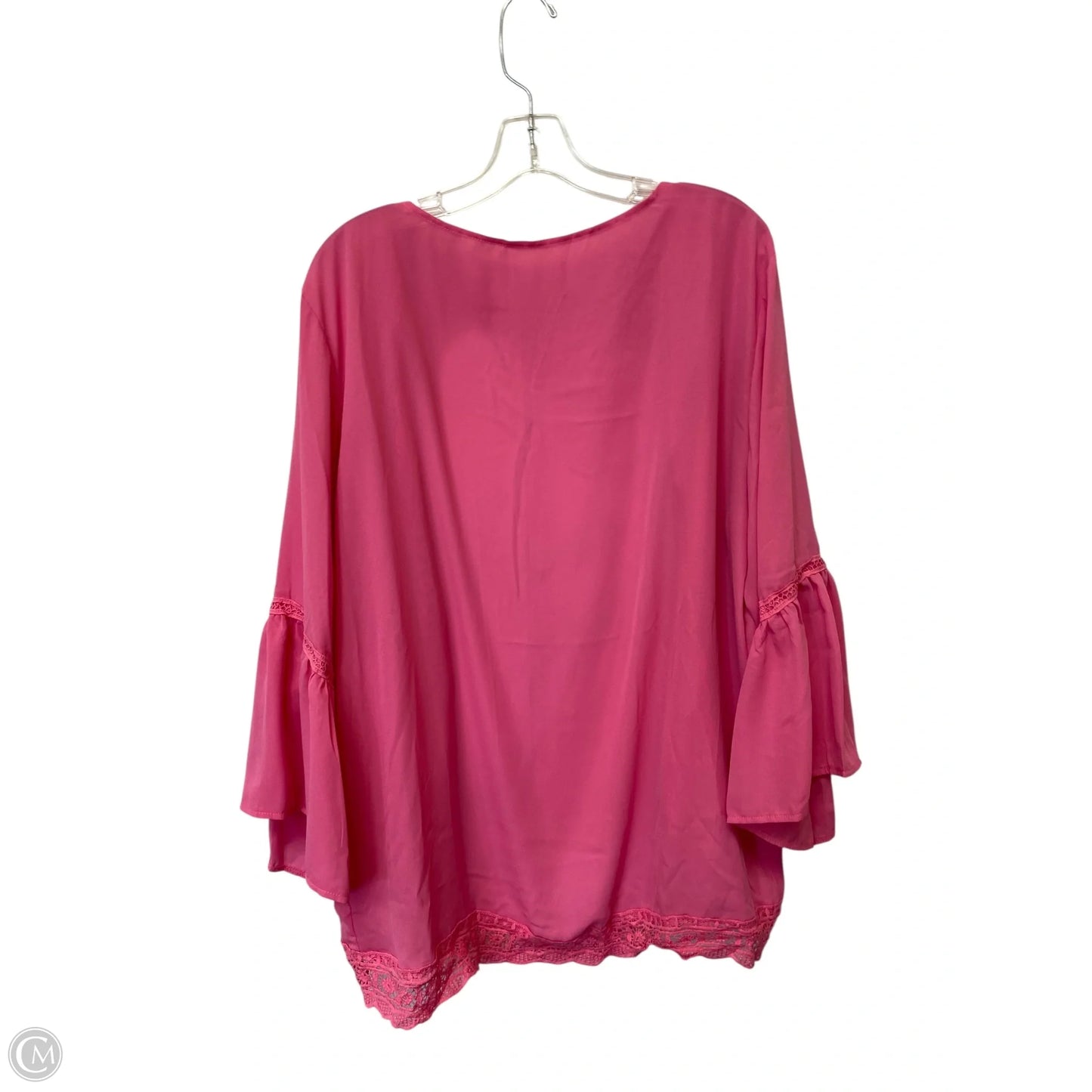 Shawl By Cmf In Pink, Size: M
