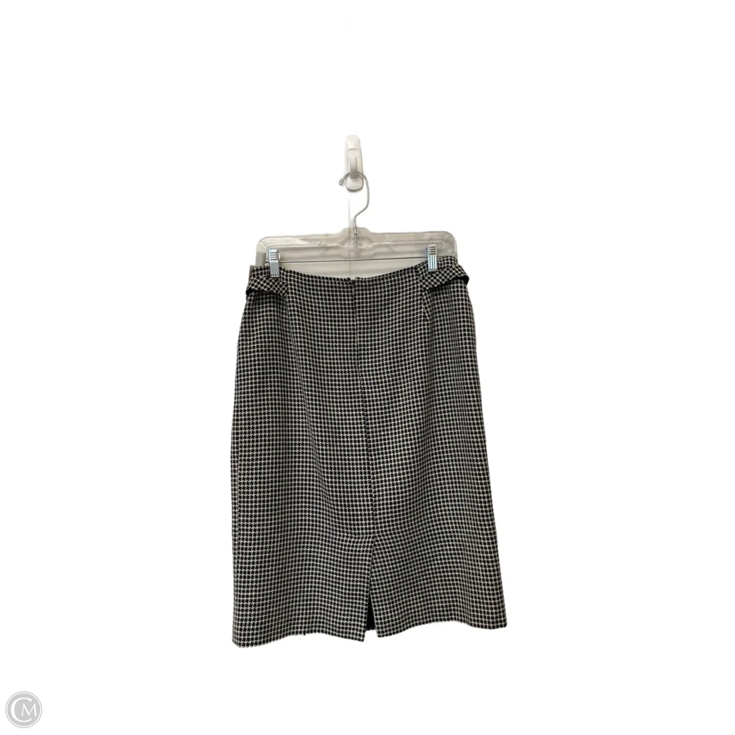 Skirt Midi By Style And Company In Black & White, Size: 6