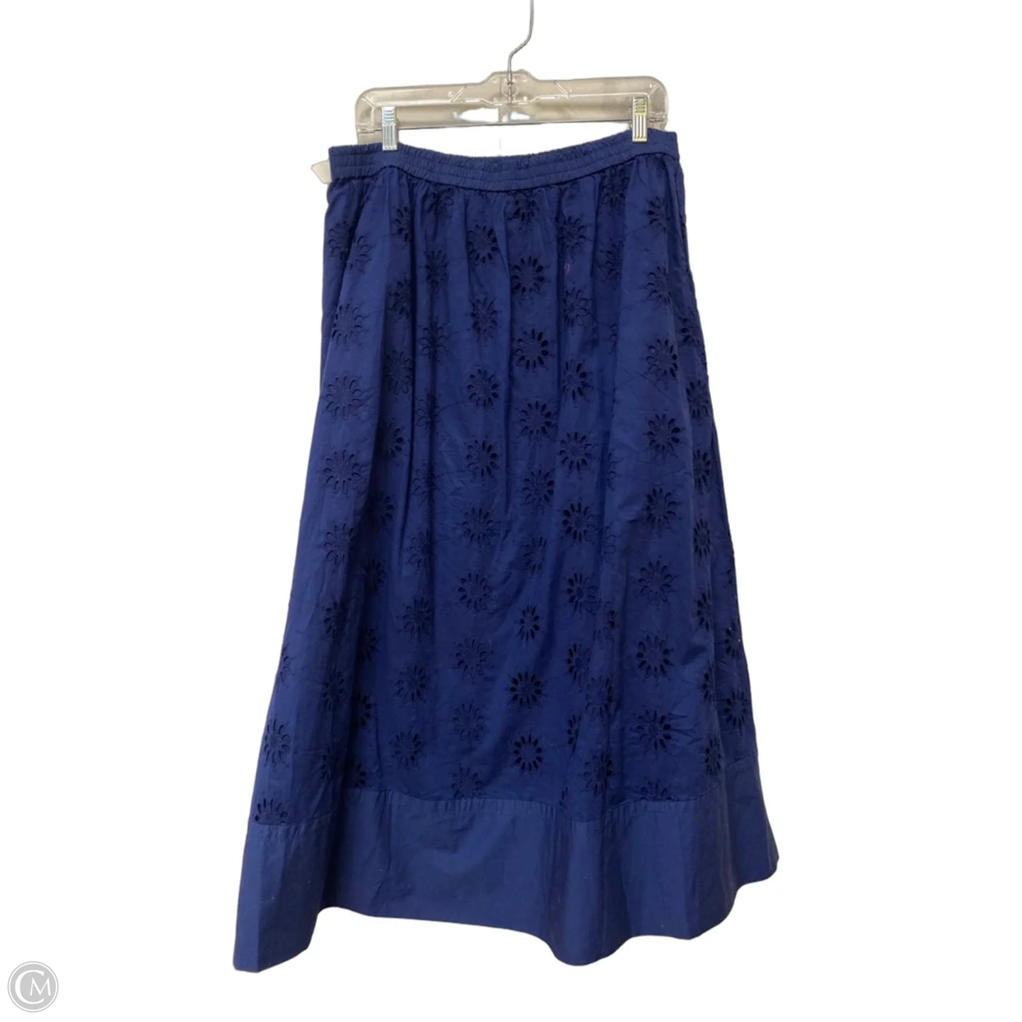 Skirt Maxi By J. Crew In Blue, Size: L