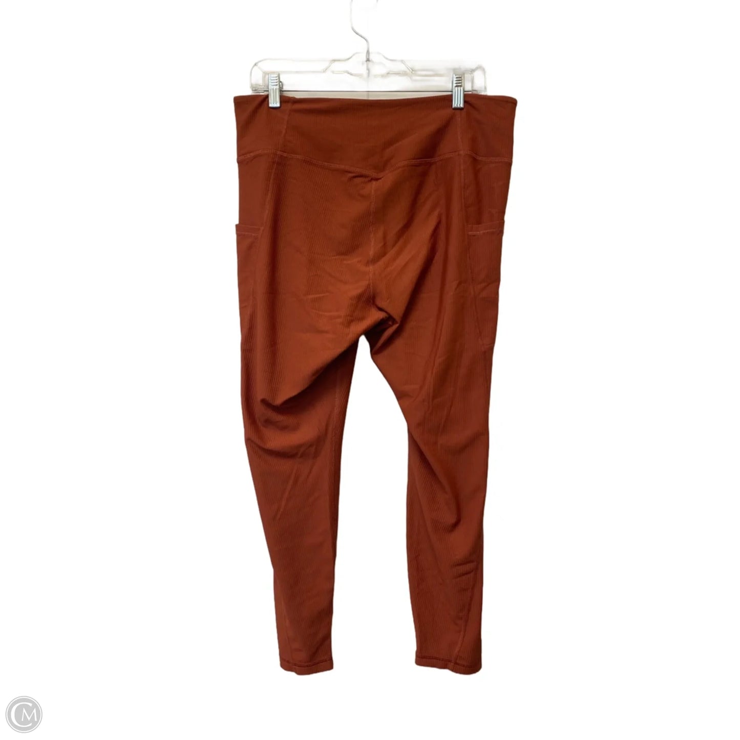 Athletic Leggings By Old Navy In Orange, Size: Xl