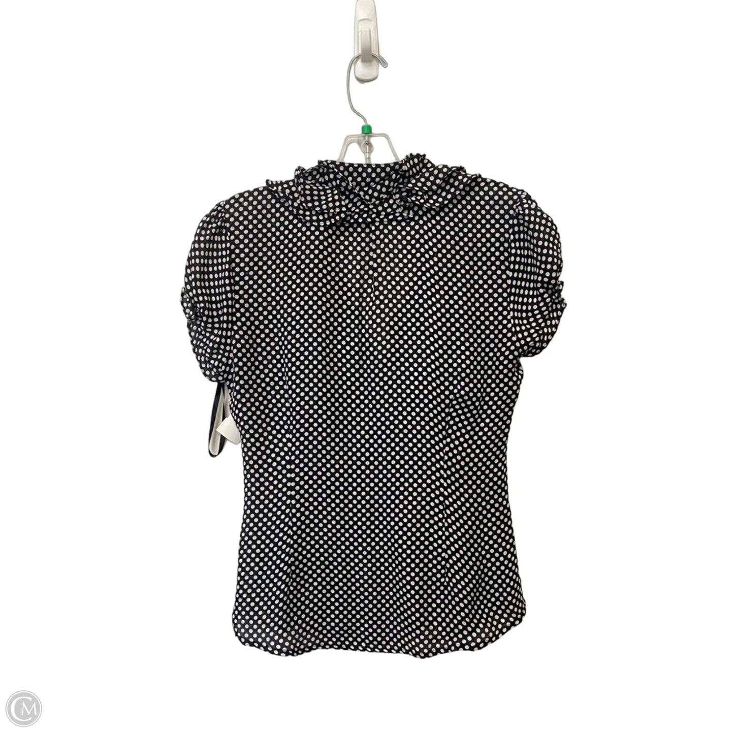 Top Sleeveless Basic By White House Black Market In Polkadot Pattern, Size: Xs