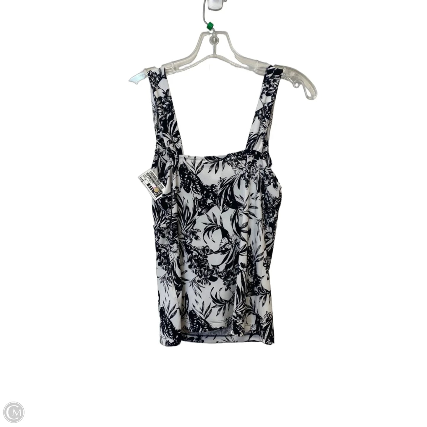 Top Sleeveless By White House Black Market In Black & White, Size: Xs