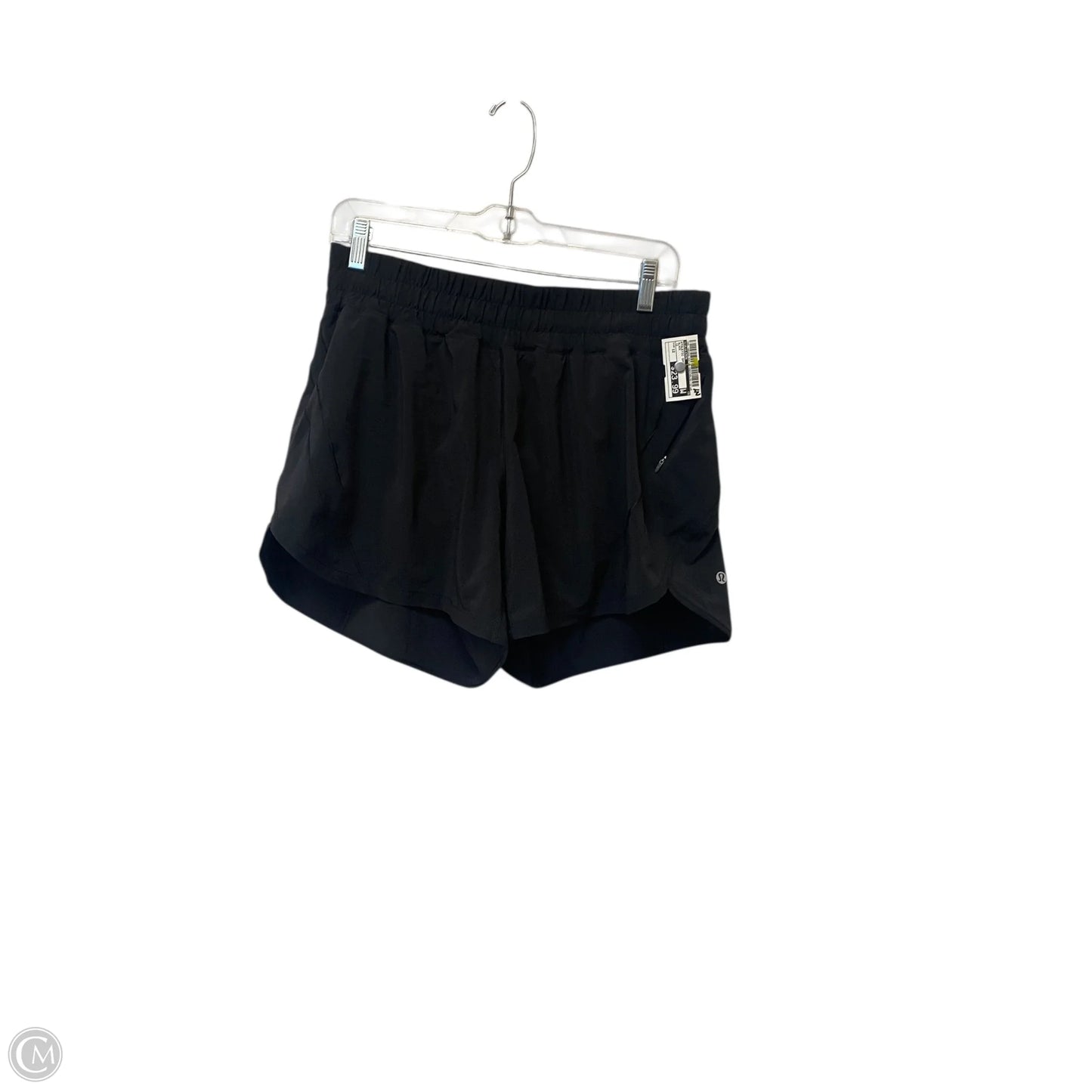 Athletic Shorts By Lululemon In Black, Size: 12