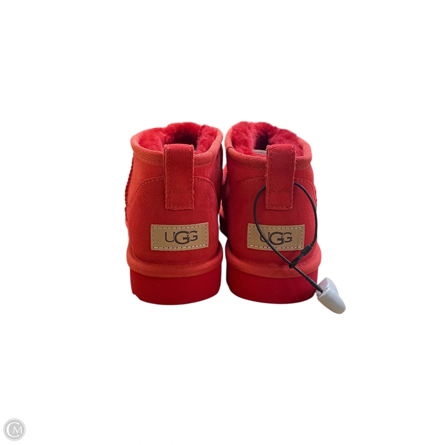 Boots Designer By Ugg In Red, Size: 9