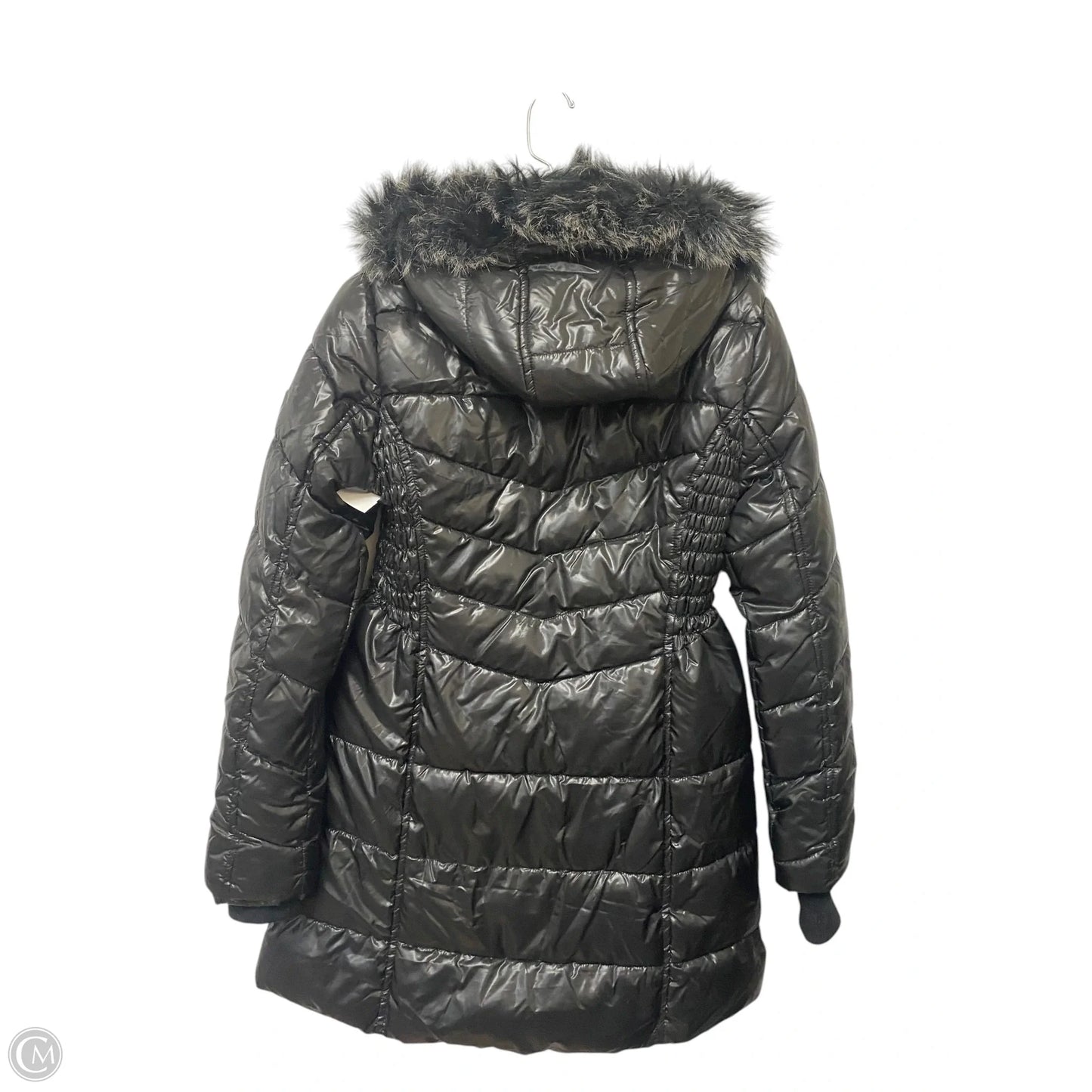 Jacket Puffer & Quilted By Clothes Mentor In Black, Size: M