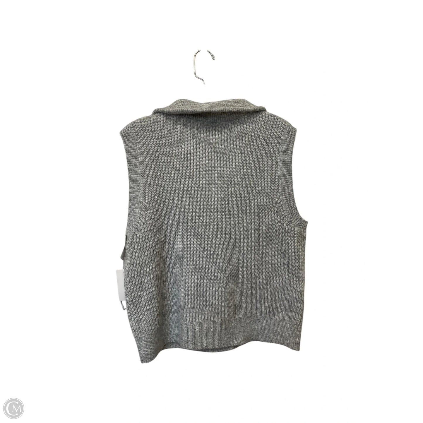 Vest Sweater By Nine West In Grey, Size: S