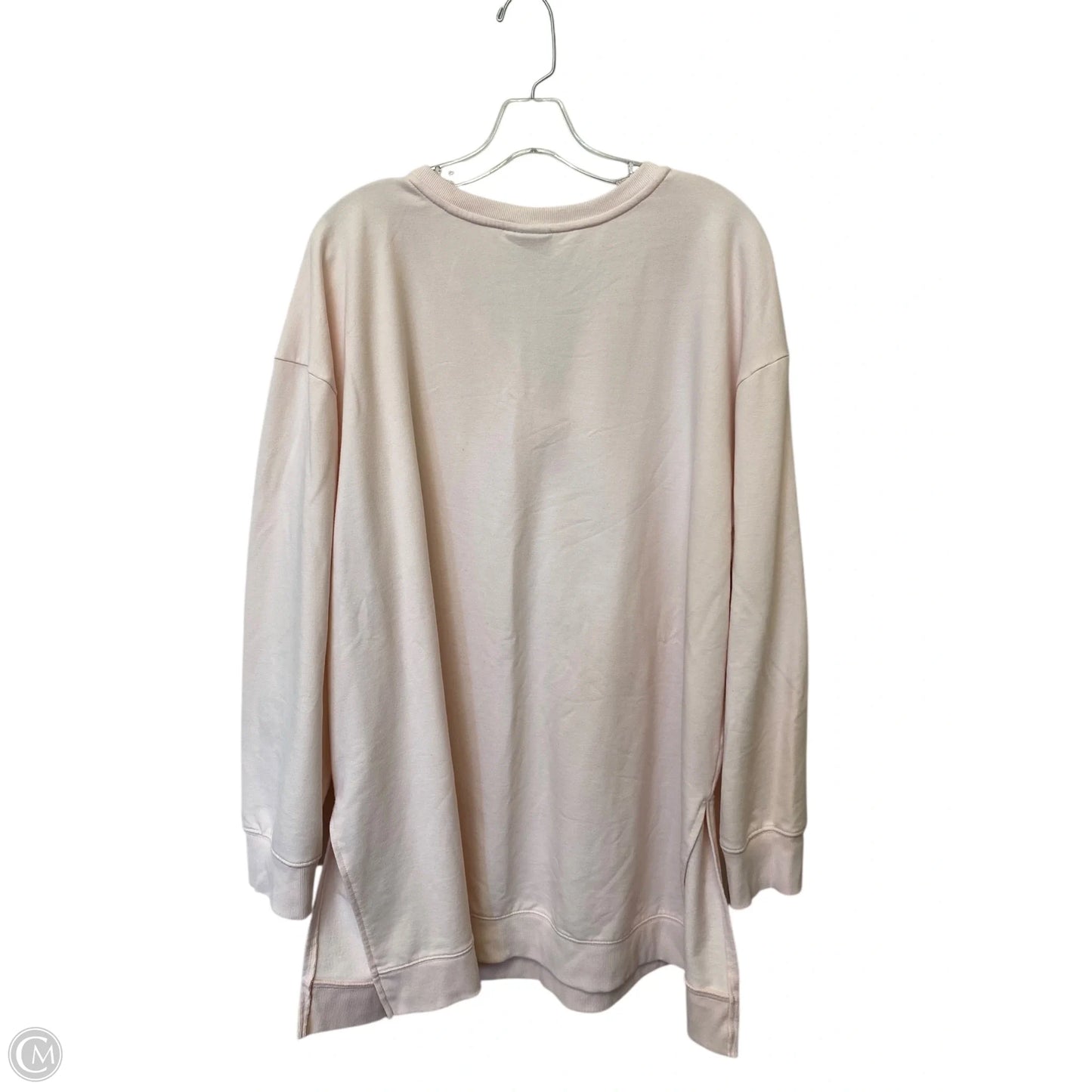 Top Long Sleeve By Ava & Viv In Pink, Size: 2x