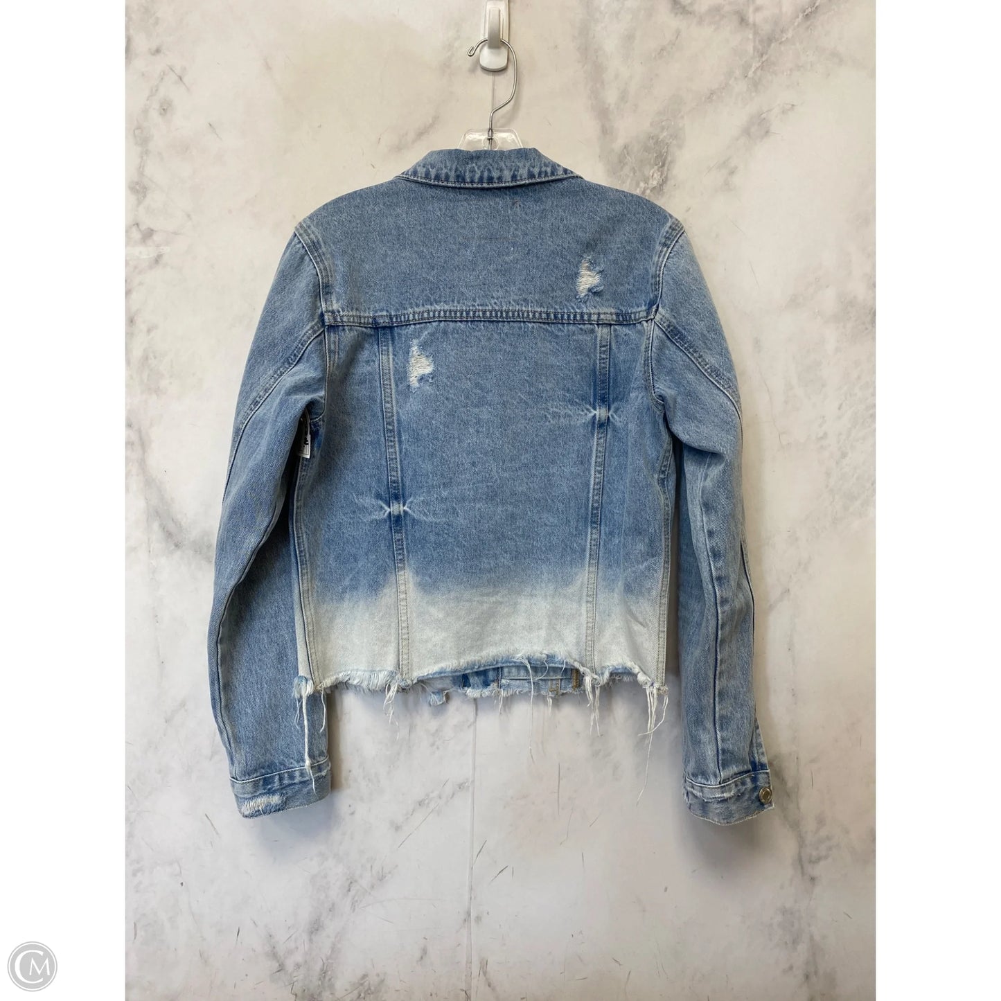 Jacket Denim By Vervet In Blue, Size: S