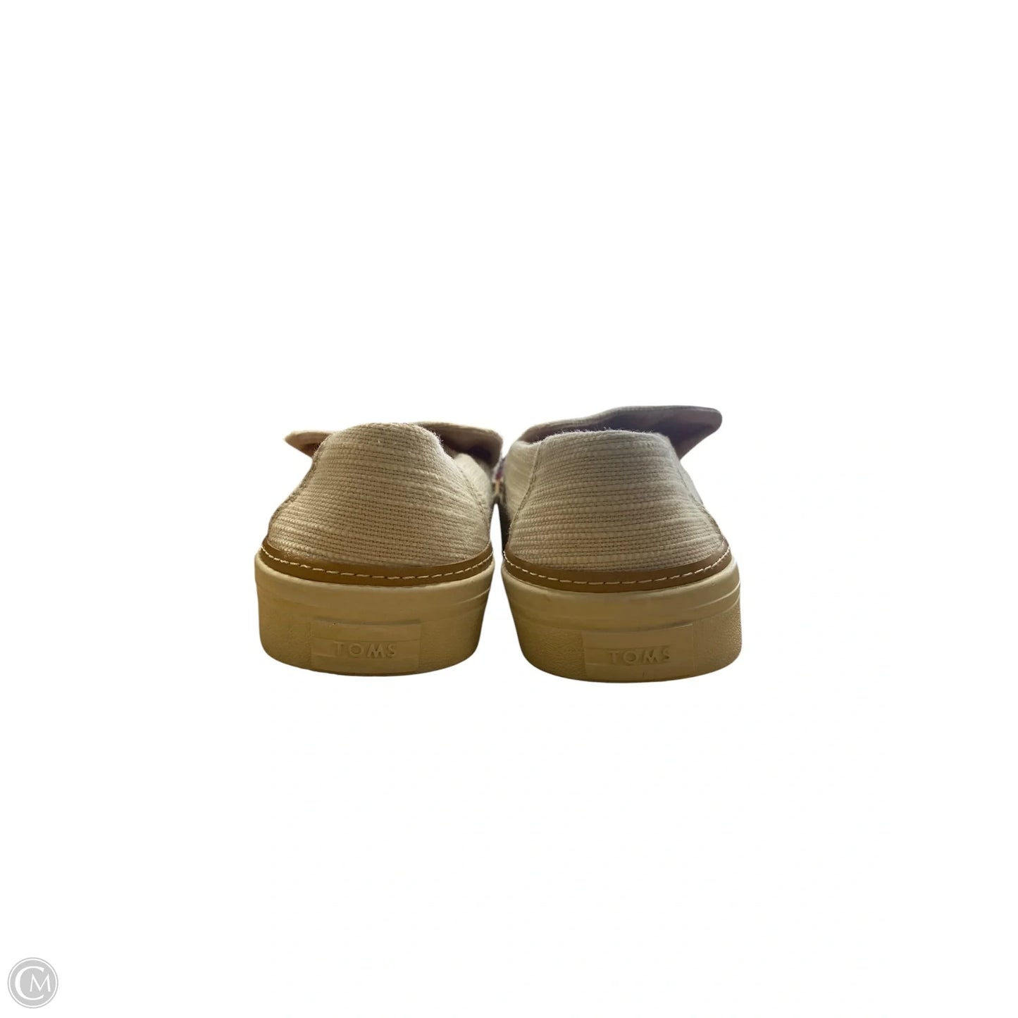 Shoes Flats By Toms In Beige, Size: 8