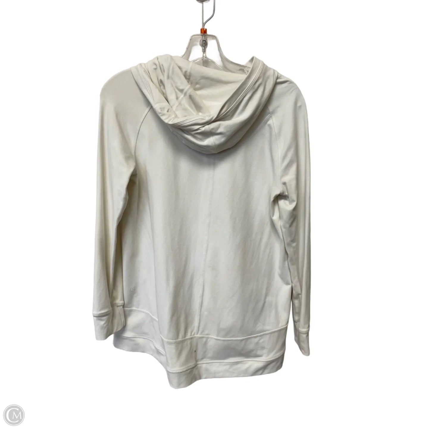 Athletic Jacket By Lululemon In Cream, Size: 4