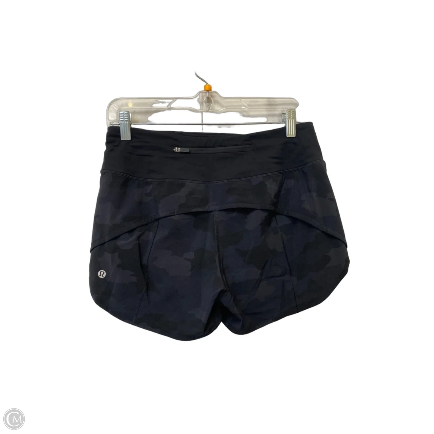 Athletic Shorts By Lululemon In Camouflage Print, Size: 6