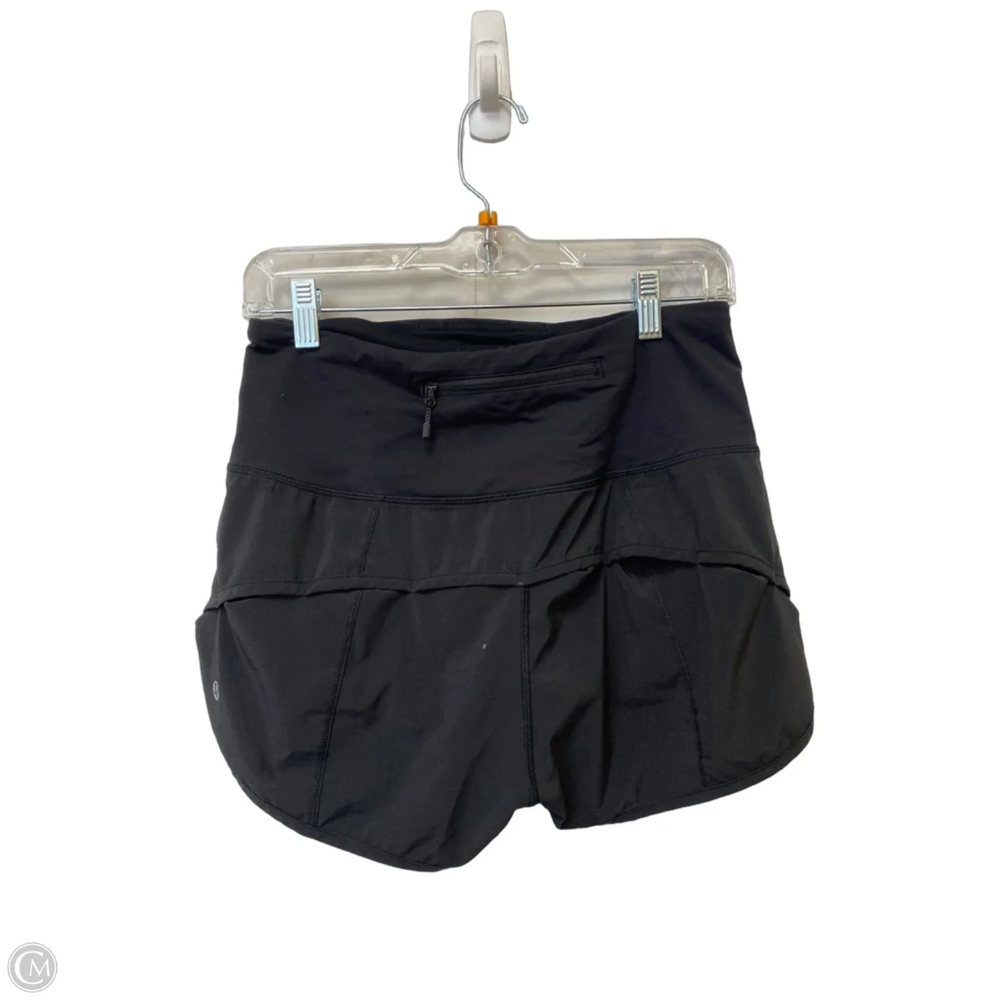 Athletic Shorts By Lululemon In Black, Size: 6