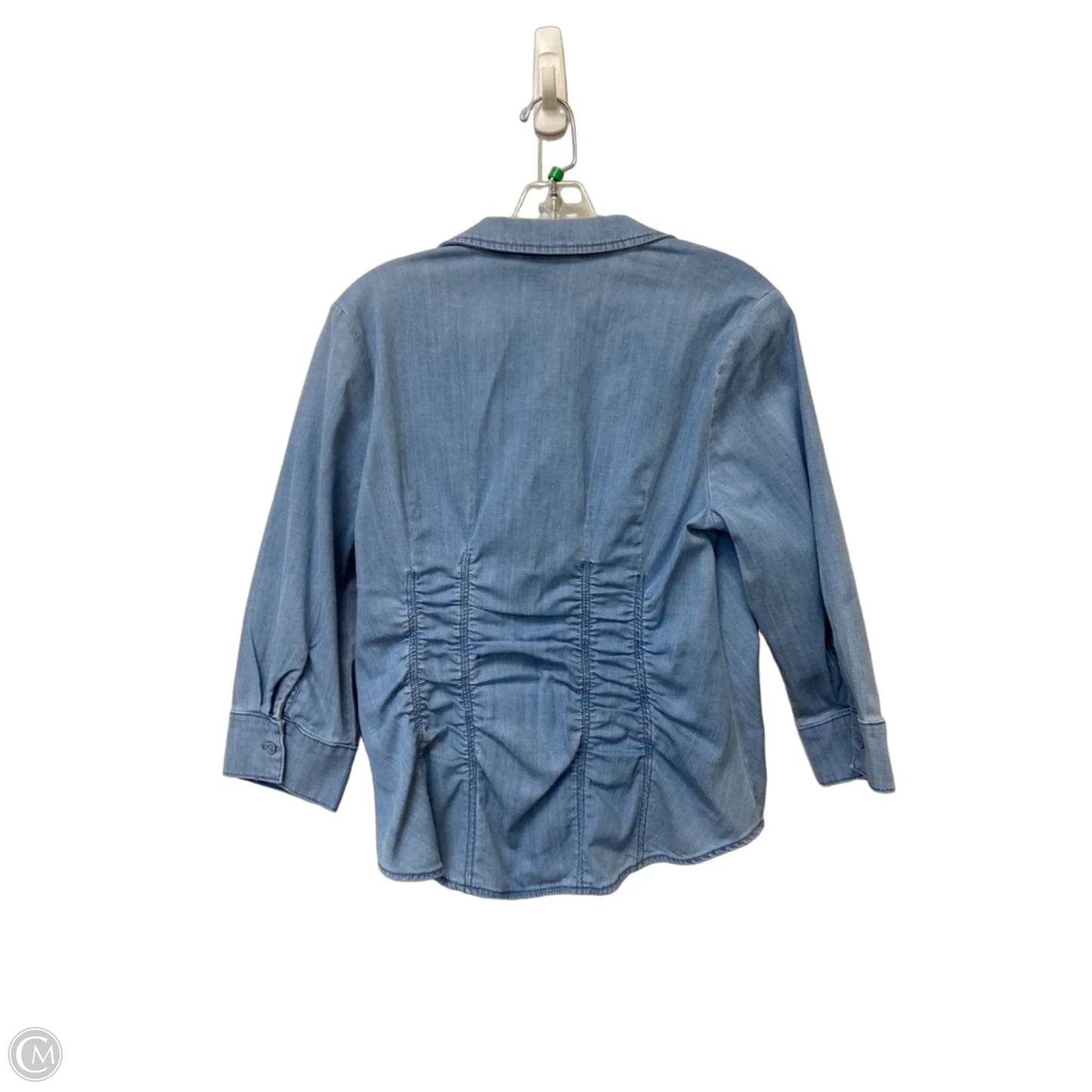 Jacket Denim By White House Black Market In Blue Denim, Size: 10