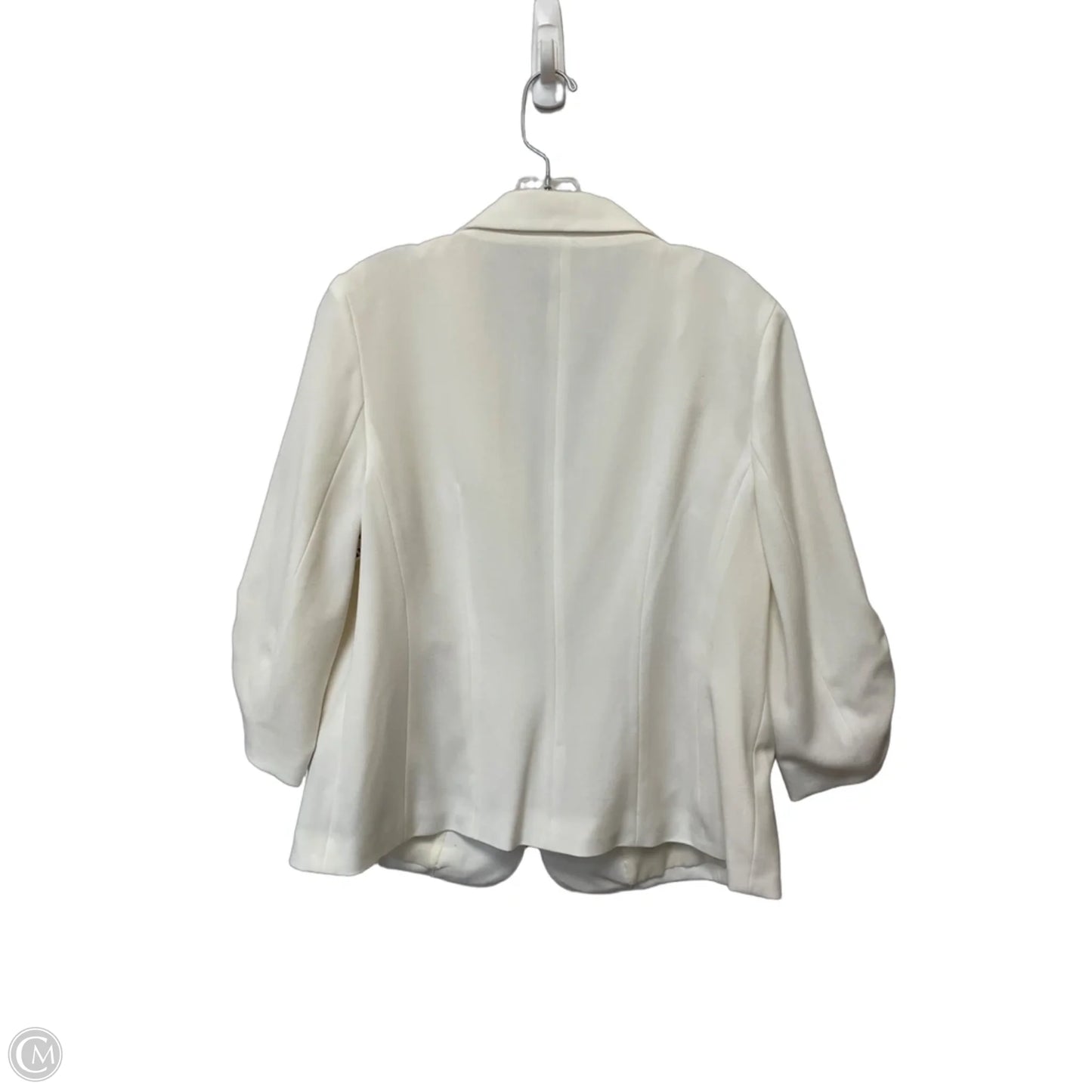 Blazer By Jessica Howard In White, Size: 14
