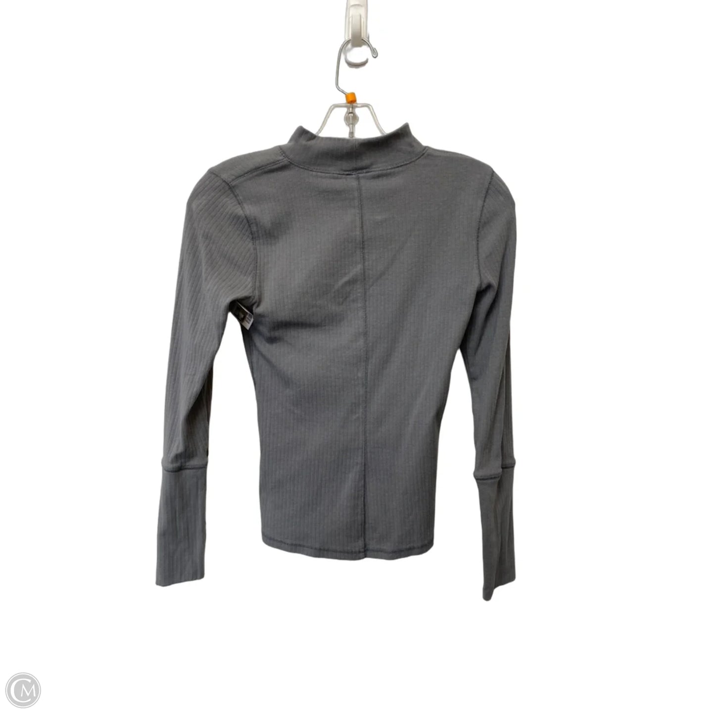 Top Long Sleeve By Free People In Grey, Size: S