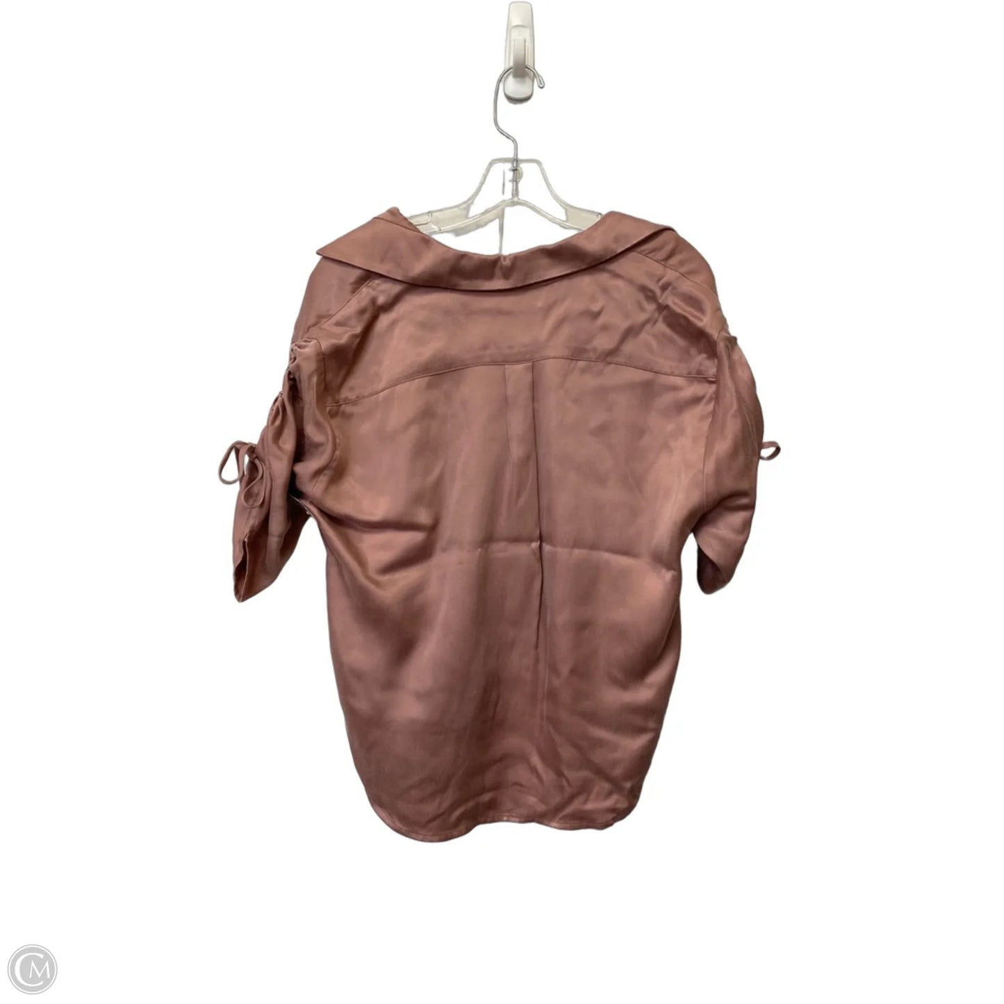 Top Long Sleeve By Fifteen Twenty In Pink, Size: S