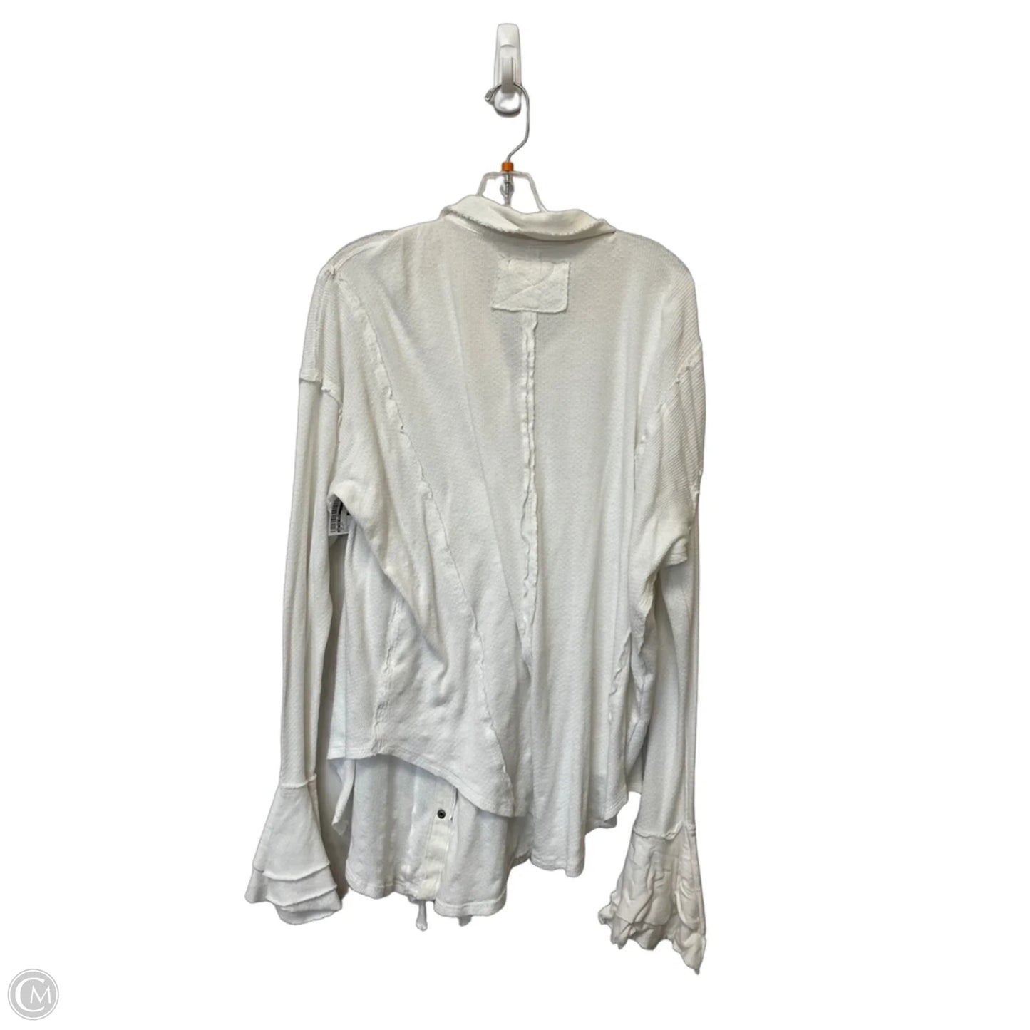 Top Long Sleeve By We The Free In White, Size: L