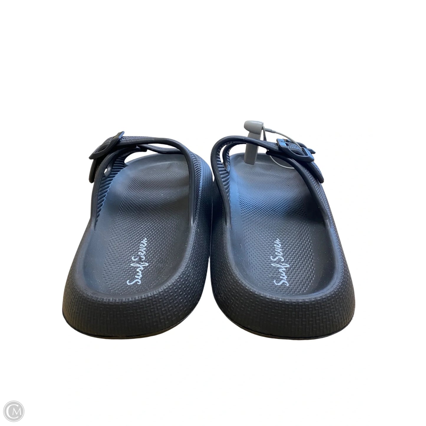 Shoes Flats By Clothes Mentor In Black, Size: 10