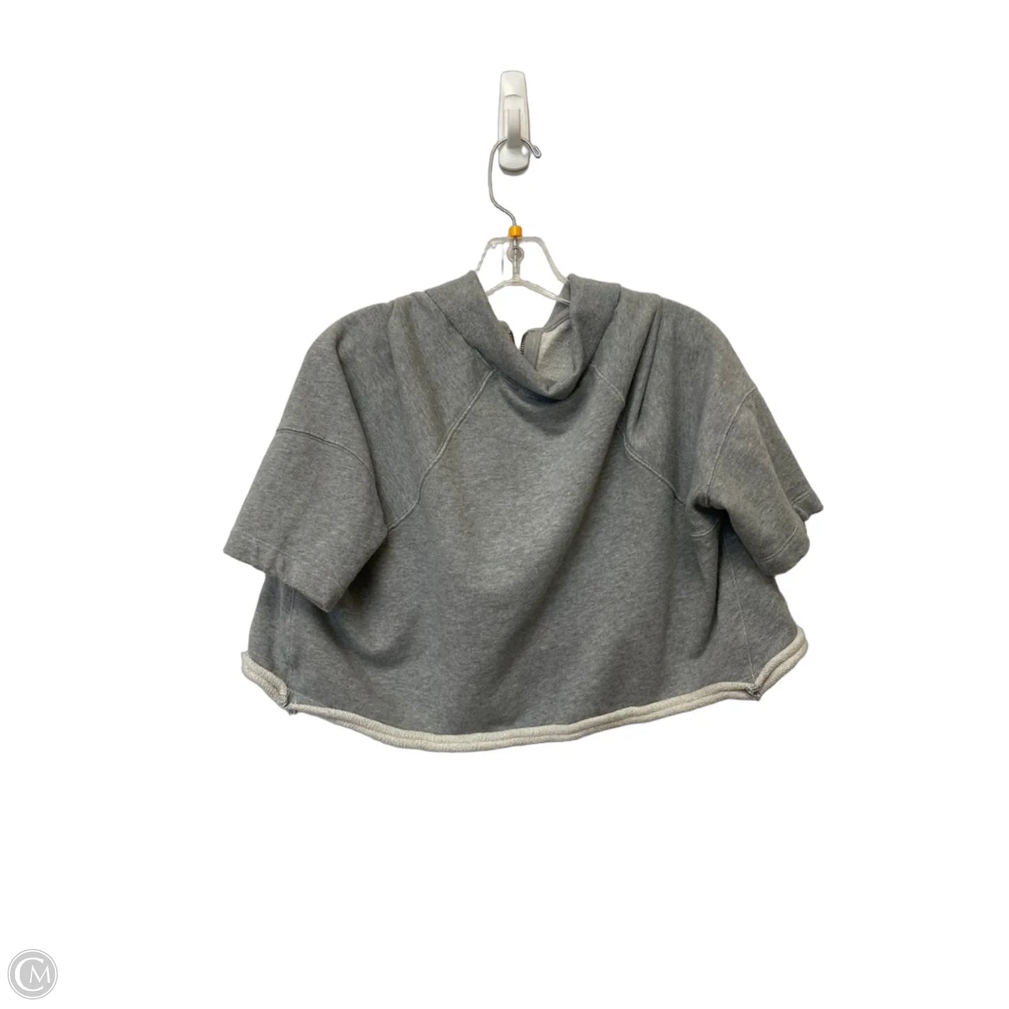 Top Short Sleeve By Free People In Grey, Size: Xs