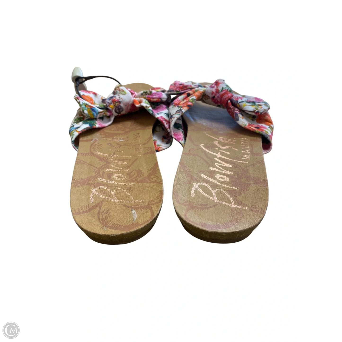 Sandals Flats By Blowfish In Floral Print, Size: 8