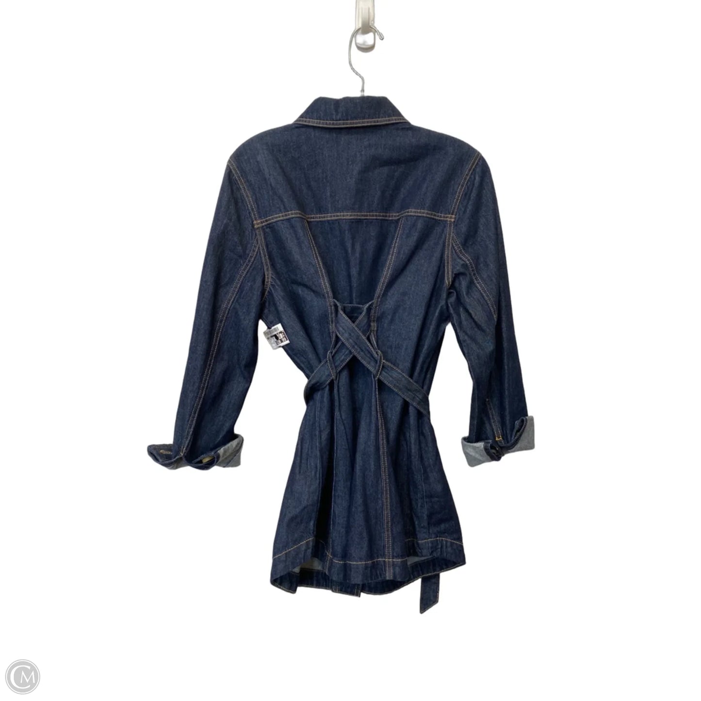 Jacket Denim By Cabi In Blue, Size: M