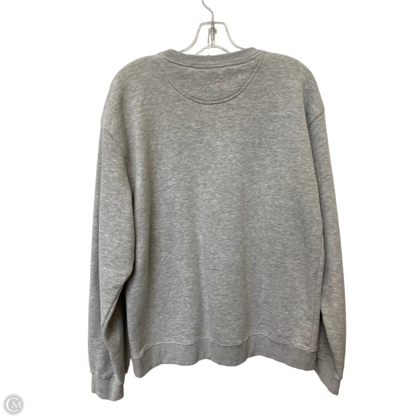 Sweater By Clothes Mentor In Grey, Size: L