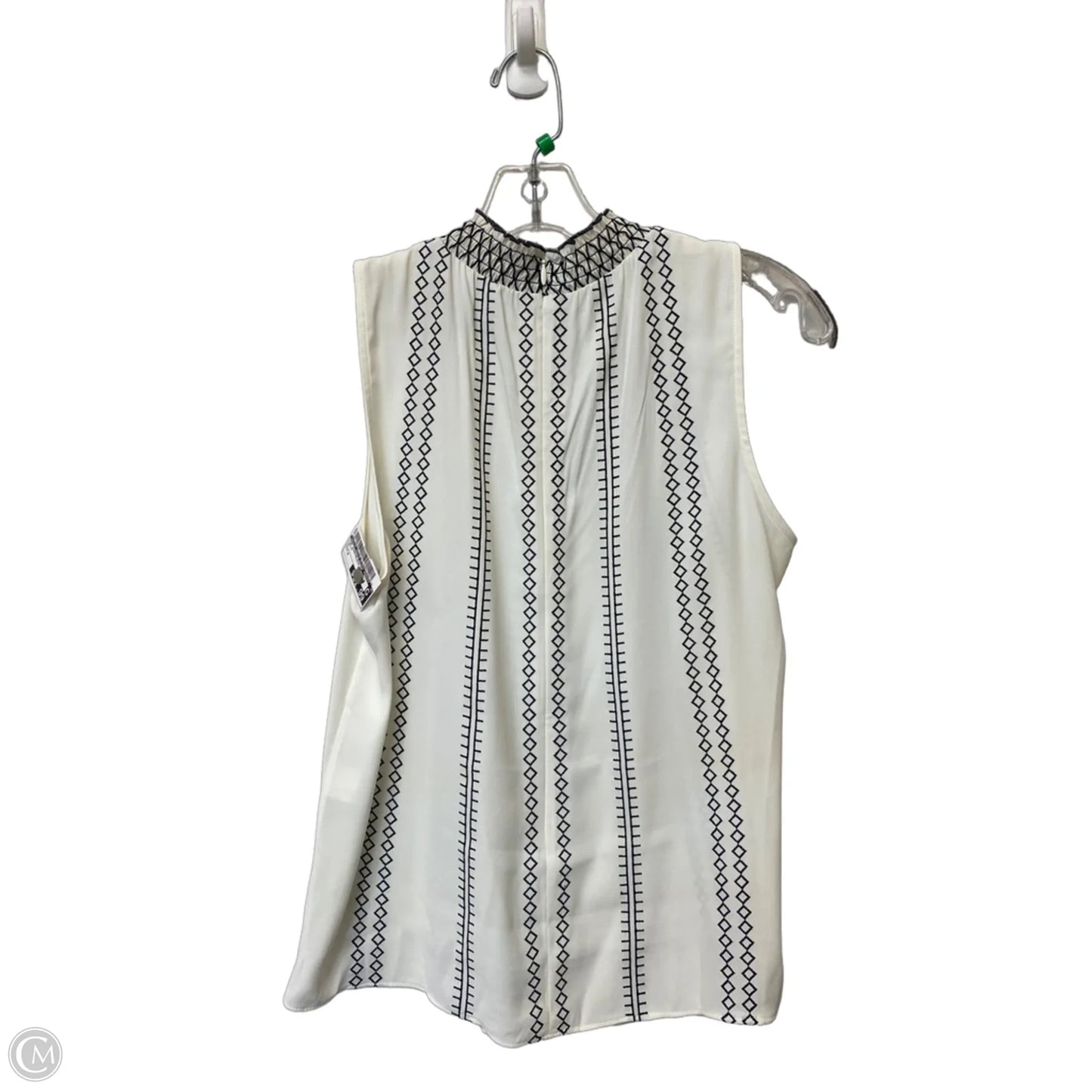 Top Sleeveless By White House Black Market In White, Size: 4