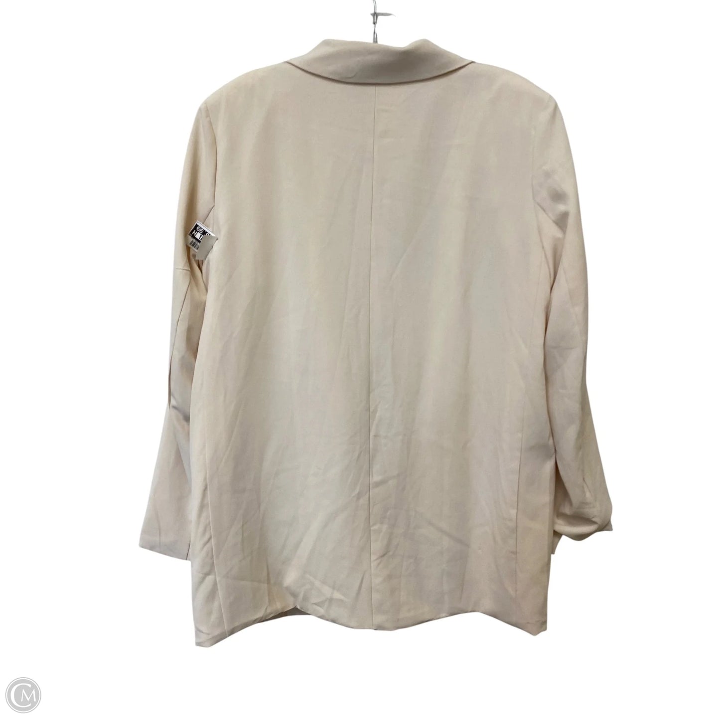 Blazer By Pretty Little Thing In Cream, Size: 8
