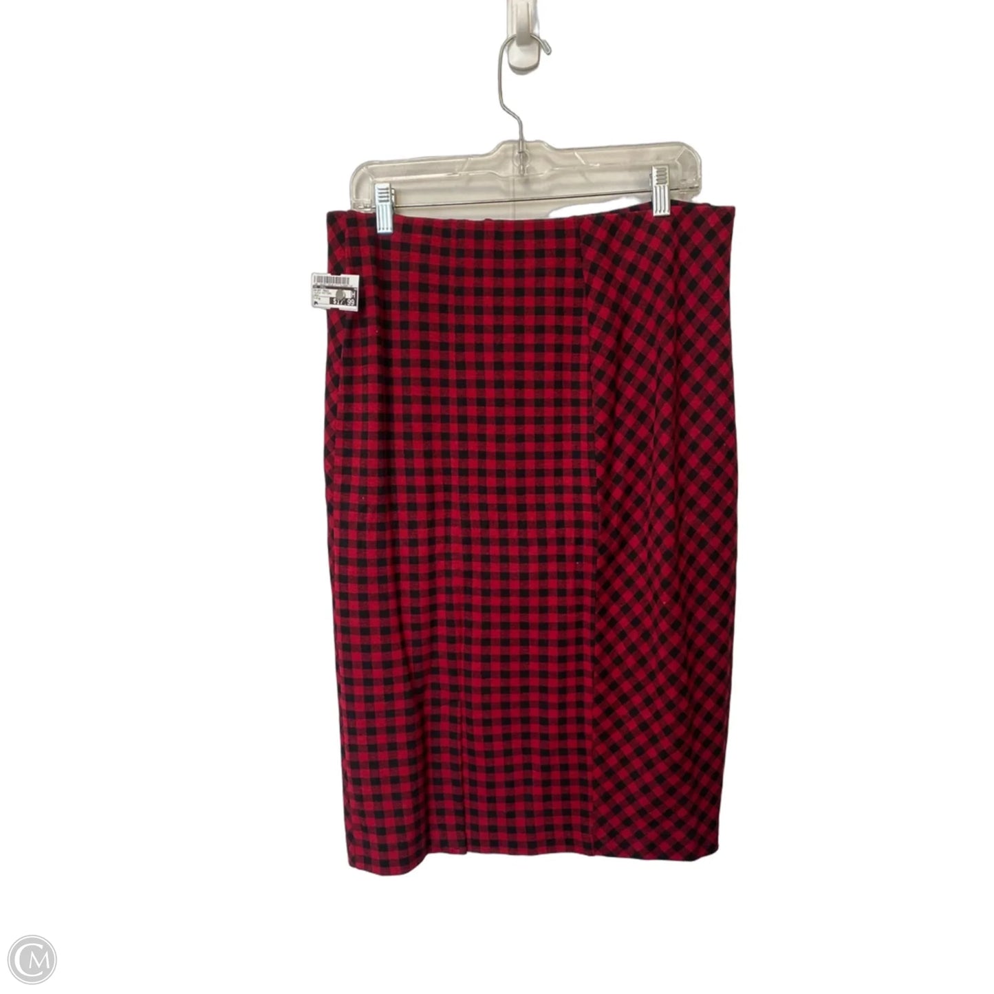 Skirt Maxi By J. Jill In Plaid Pattern, Size: M