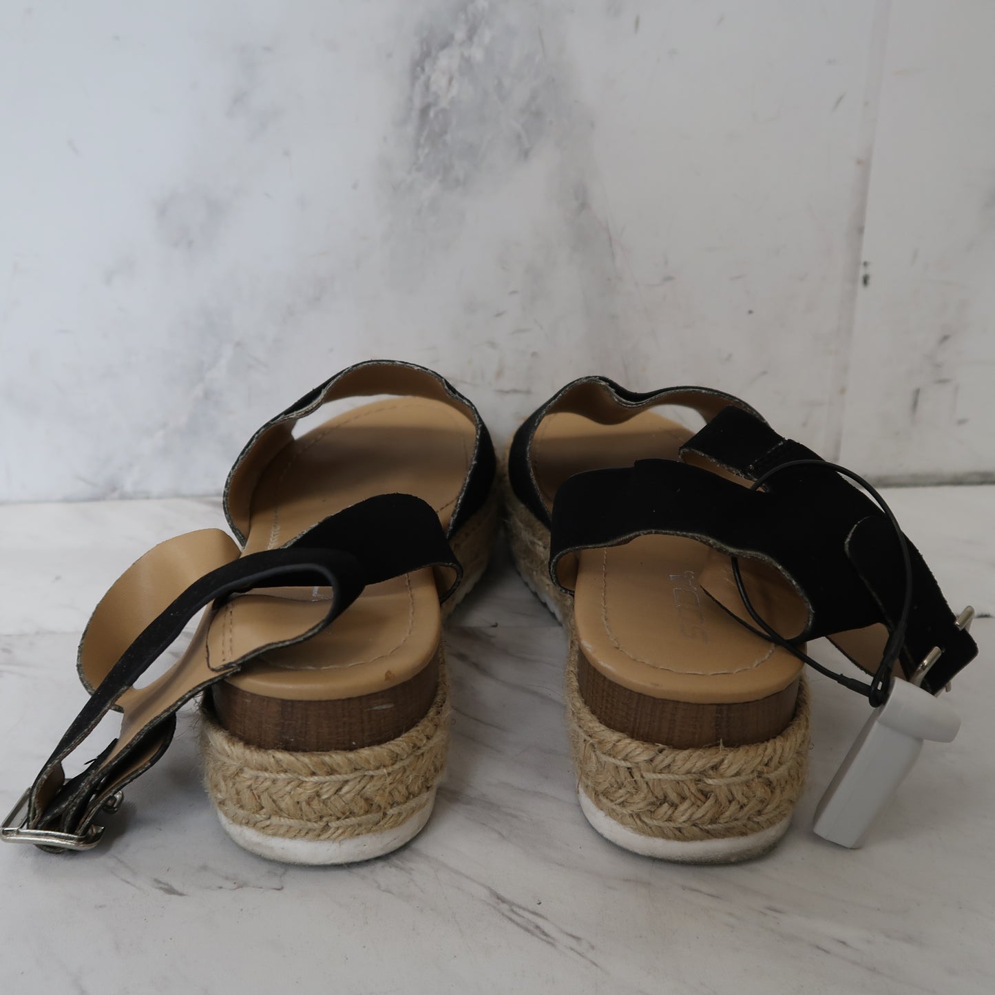 Sandals Heels Wedge By Soda Size: 9