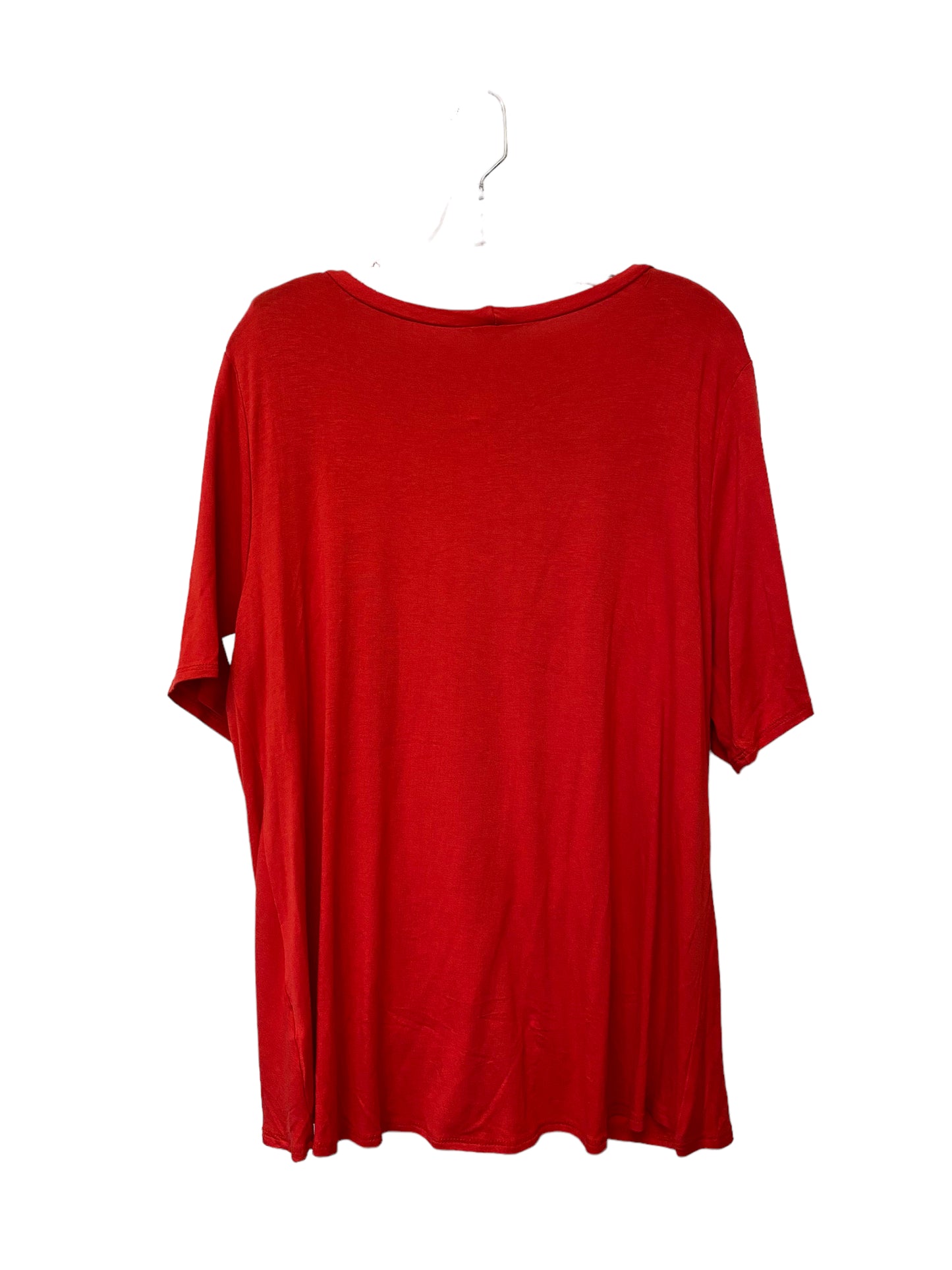 Top Short Sleeve Basic By Clothes Mentor Size: 2x
