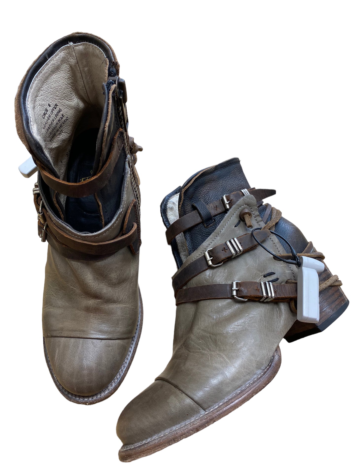 Boots Ankle Heels By Freebird Size: 8