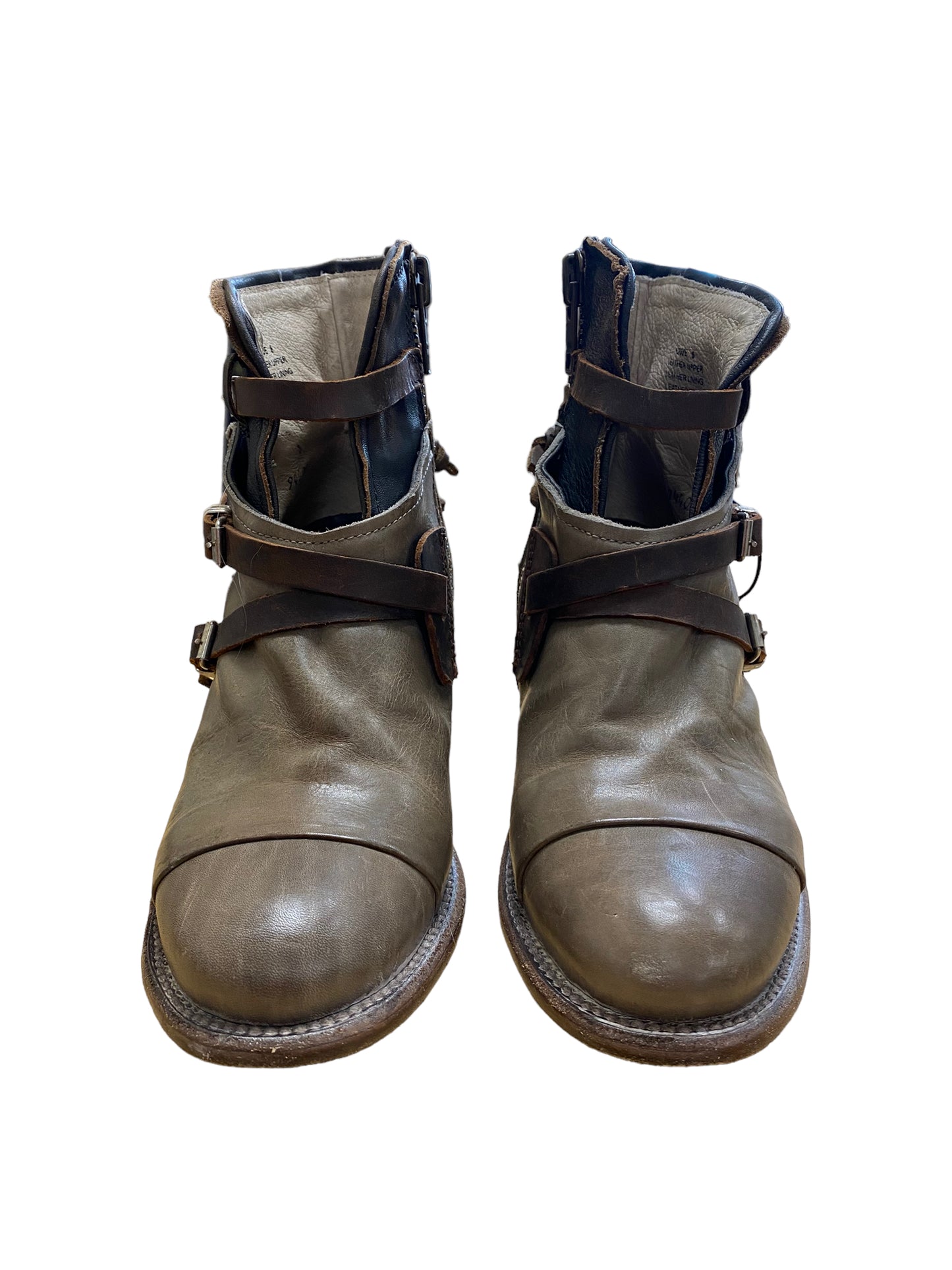 Boots Ankle Heels By Freebird Size: 8